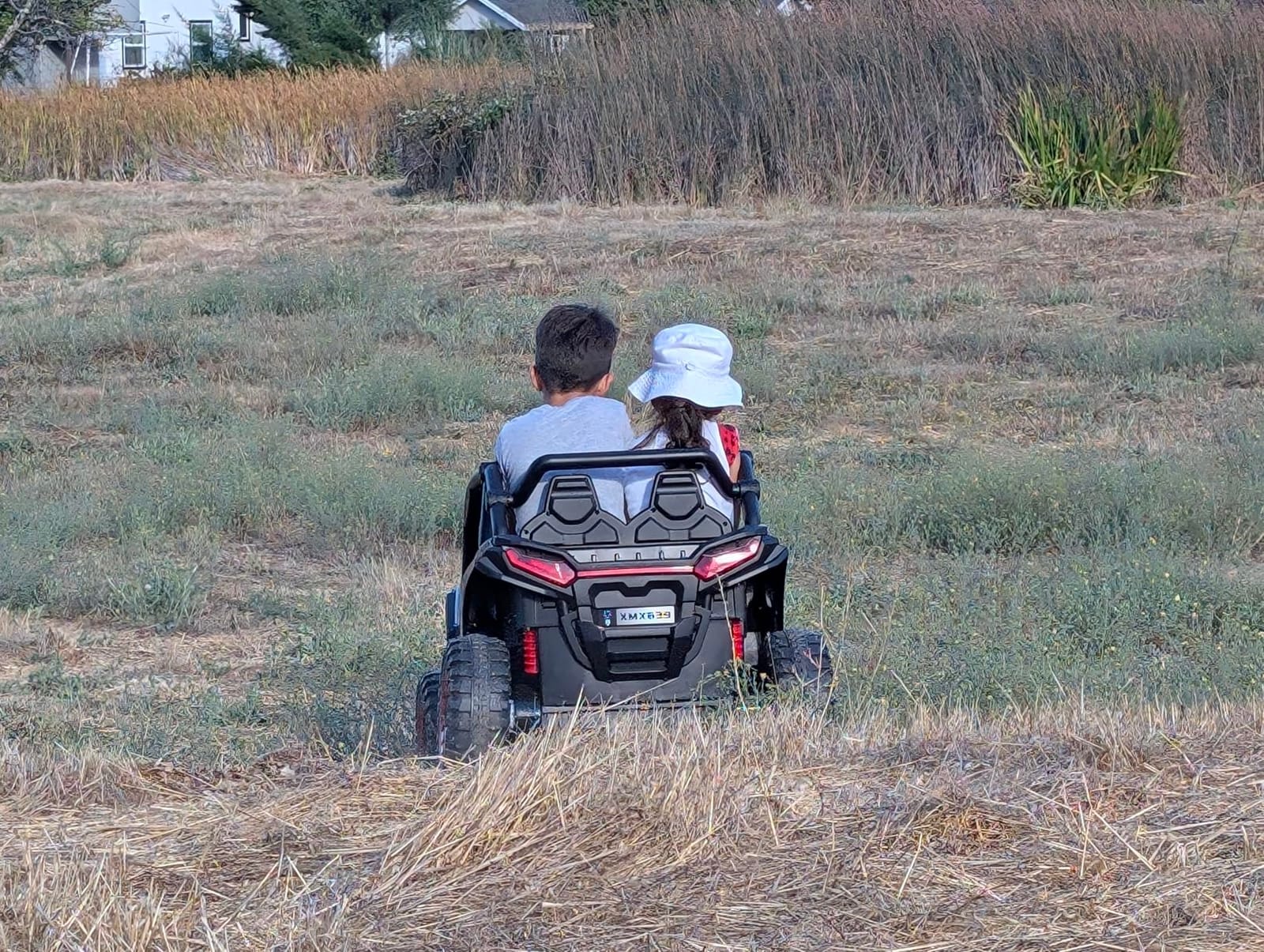 24V Ride on Car, 2 Seater XL Off-Road UTV w/4 RMP2000W Motors, Remote Control, Gift Flower, Bluetooth Music, LED Lights, 24 Volt Ride on Toys for Big Kids, Black customer photo 2