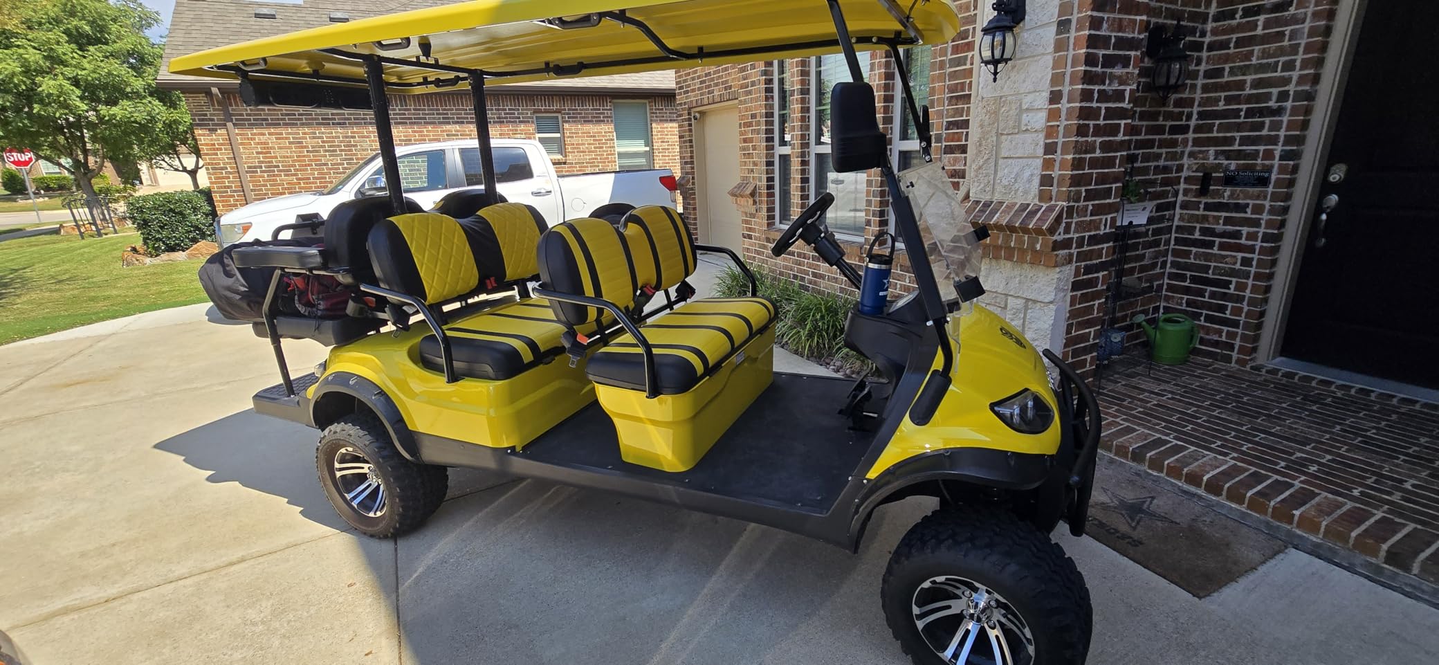 LOSSIGY 48V Lithium Battery Golf Cart Conversion Kit with Charger&Monitor | 100AH Deep Cycle LiFePO4 Battery 5.12Kwh Built in 200A Bluetooth BMS Peak Current 1000A(3-5s) Prefect for Solar System RV customer photo 2