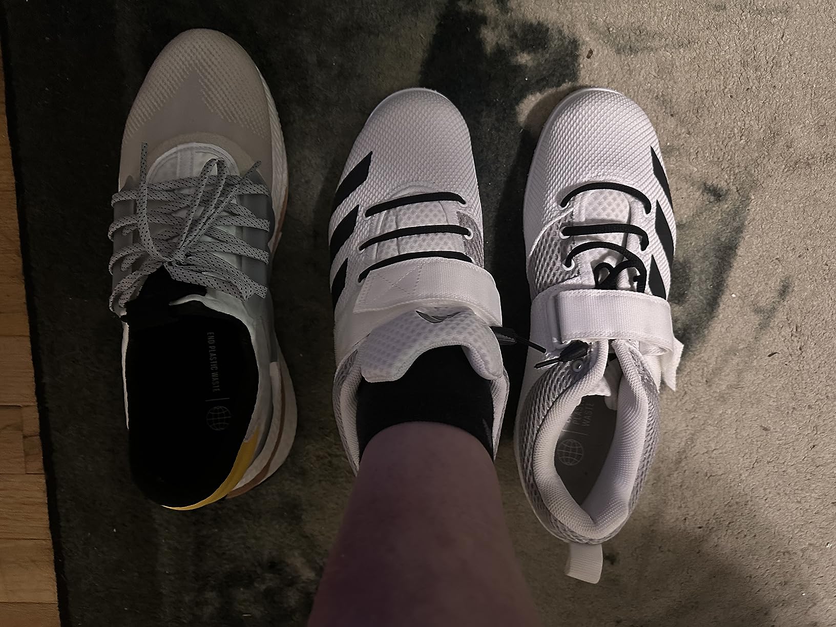 Adidas Unisex-Adult Powerlift 5 Weightlifting Shoes customer photo 2