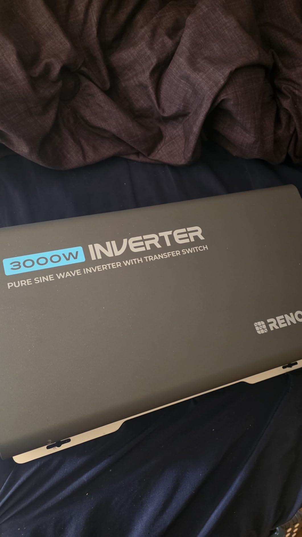 Renogy Inverter PUH, 3000W Pure Sine Wave Power Inverter with UPS Transfer Switch & Bluetooth, 12V DC to 120V AC Converter for RV, Truck, Home, Camping - 6000W Surge Power, Remote Monitoring | 12V DC to 120V AC Converter for RV, Truck, Home, Camping, 92% High Efficiency, 6000W Surge, AC Outlet, Remote Monitoring customer photo 2