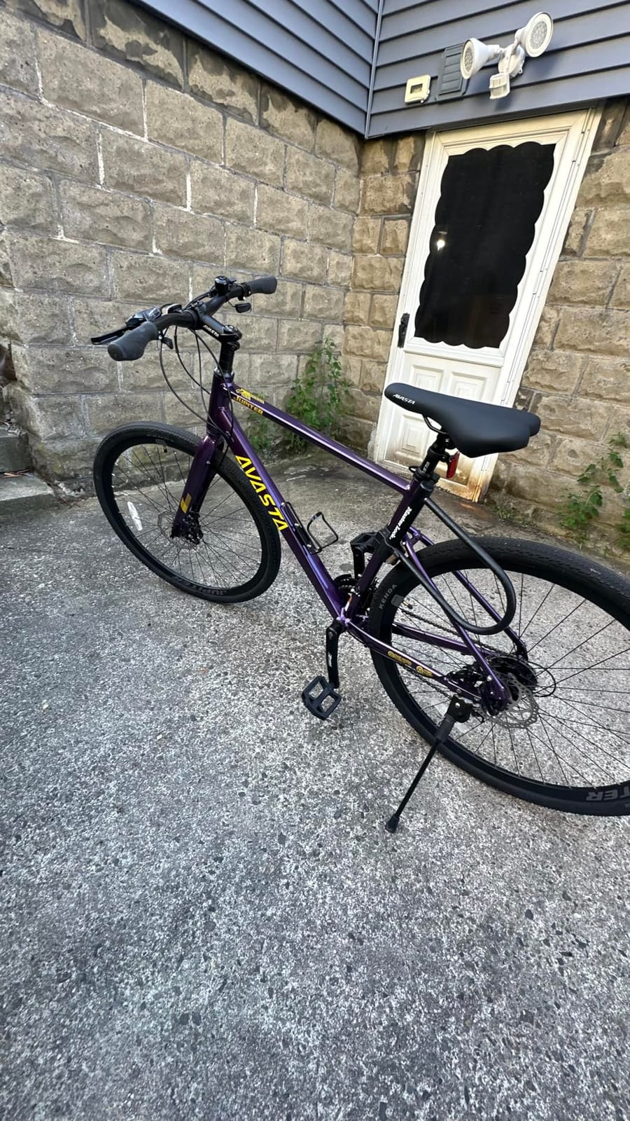 Jupiter 700C Road Adult Step-Over Hybrid Cycling Bike Bicycle, Aluminum Frame, 21-Speed, Dual Disc Brakes, Multiple Colors for Men Woman Male Female customer photo 2