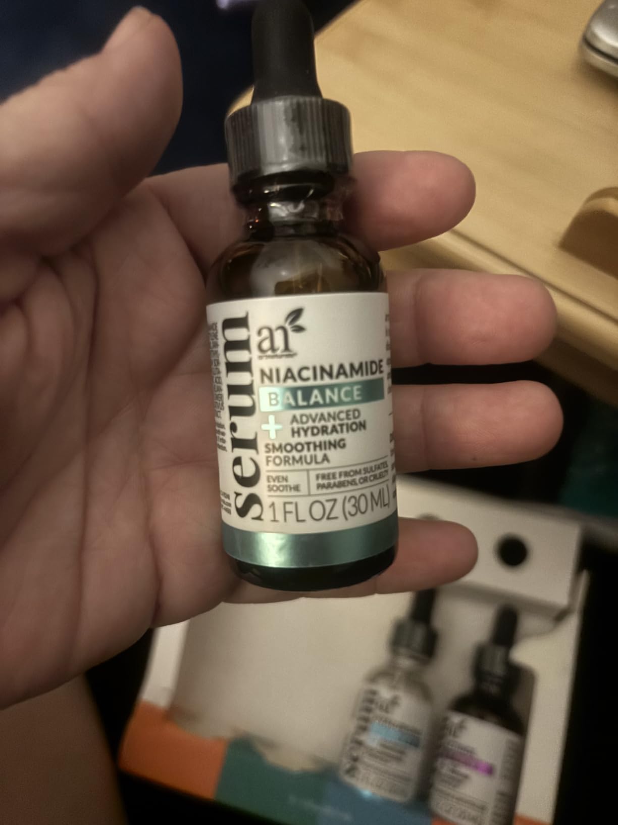 ArtNaturals Vitamin C Skincare Serum Set, 4 Piece | 4-serum skincare routine, Vitamin C, Hyaluronic Acid, Niacinamide & Retinol customer photo 2