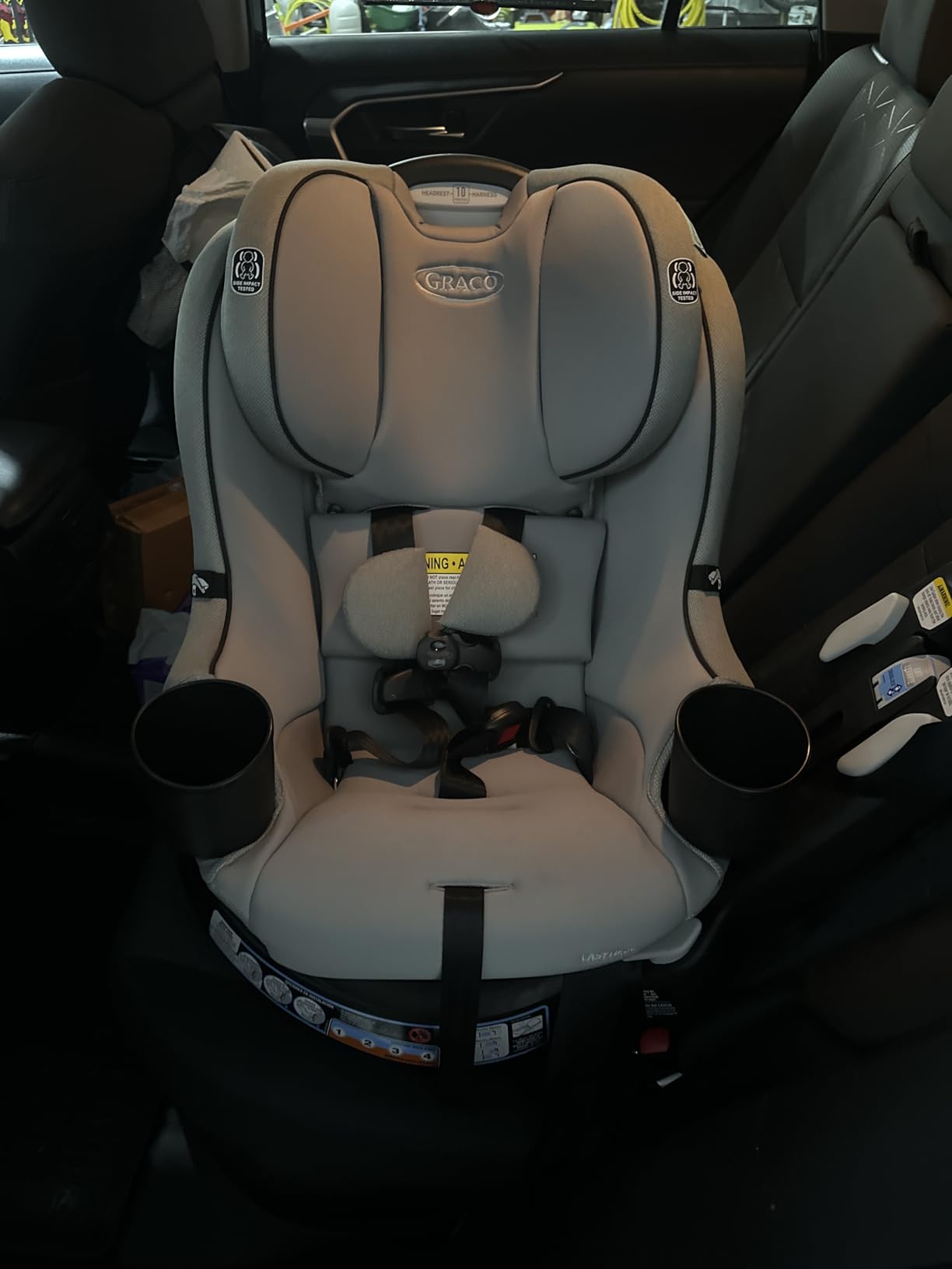 Graco EasyTurn 360 2-in-1 Rotating Convertible Car Seat, 360 Degree Rotating, Slim Design, Solae customer photo 2