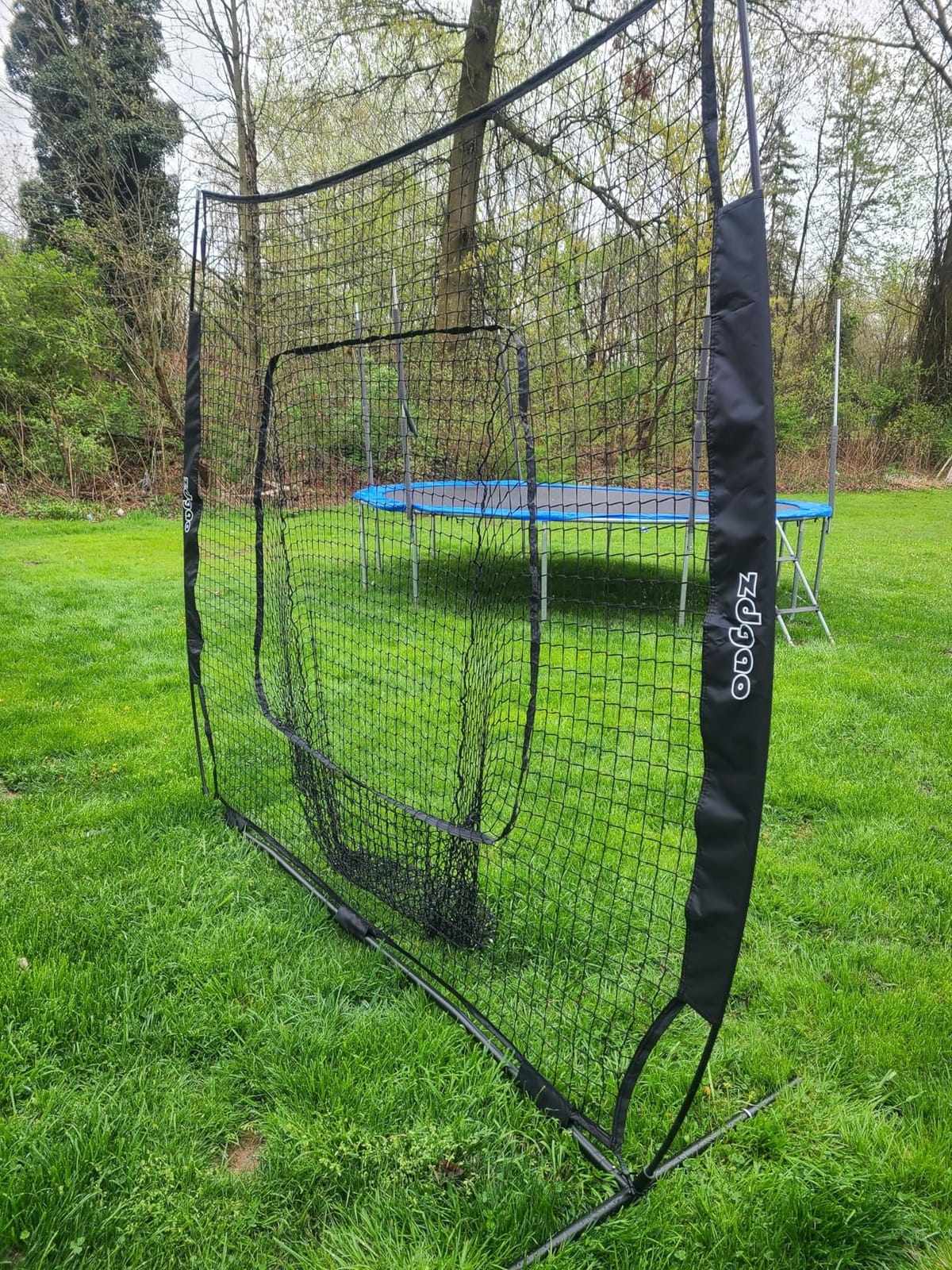 7x7FT Baseball Net for Any Skill Level Players to Batting&Hitting&Pitching | Complete Set-Net&Carry Bag&Ground Stake(Stable&Portable);Tear-resistant Fabric&Metal Frame;Easy Setup customer photo 1