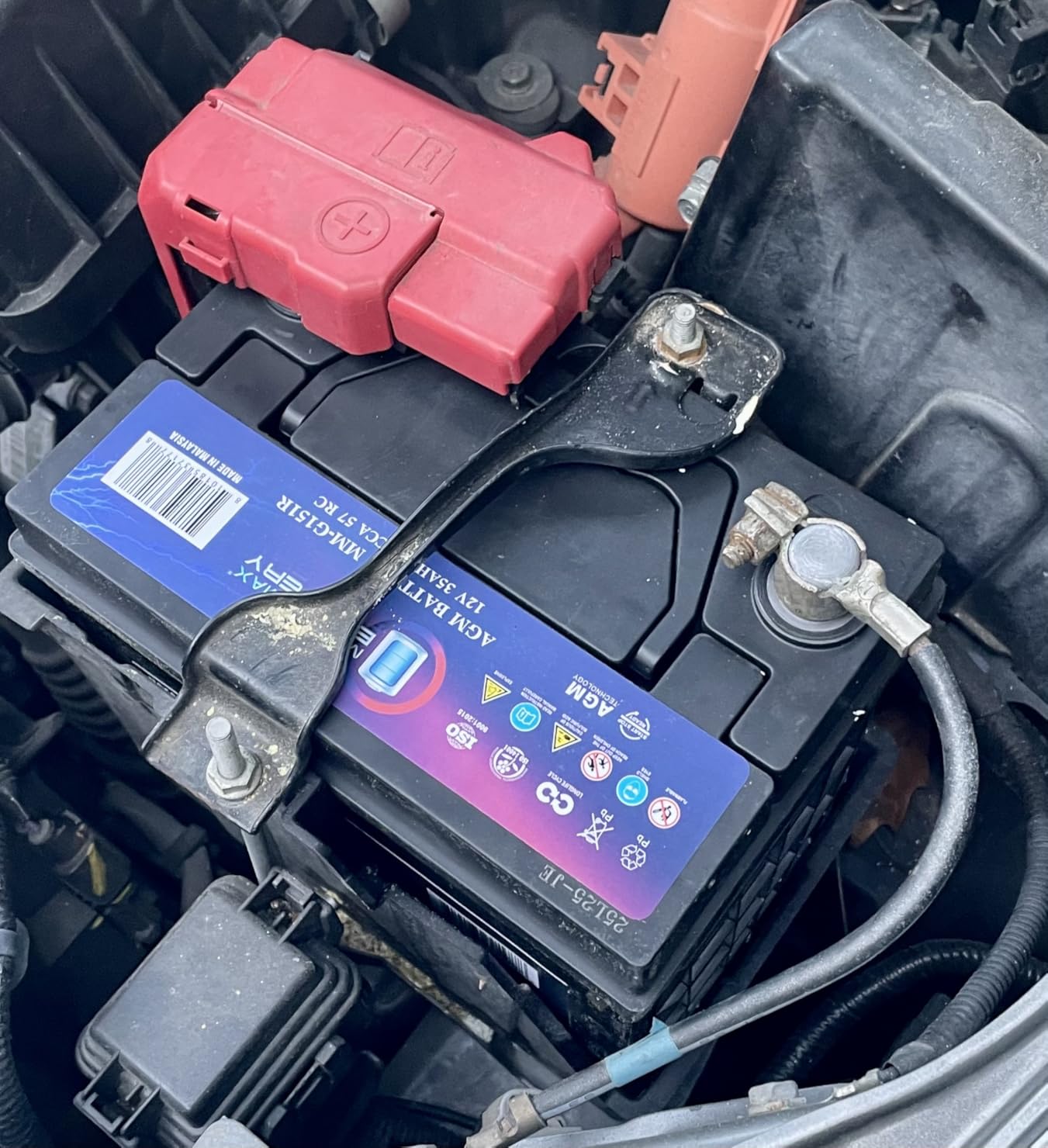 Mighty Max Battery MM-G35 Start and Stop Car BCI Group Size 35 12V 55Ah, 100RC, 650 CCA Rechargeable AGM Car battery customer photo 1