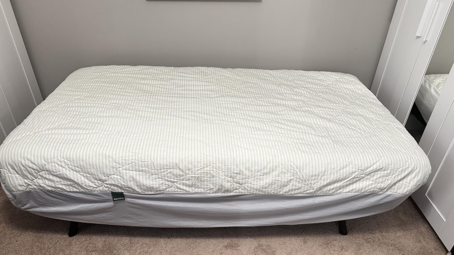 MLILY Twin Mattress in a Box, 5 inch Mattresses Made in USA for Kids Bed Single Size Daybed Individual Bunk, Memory Foam Medium Firm customer photo 1