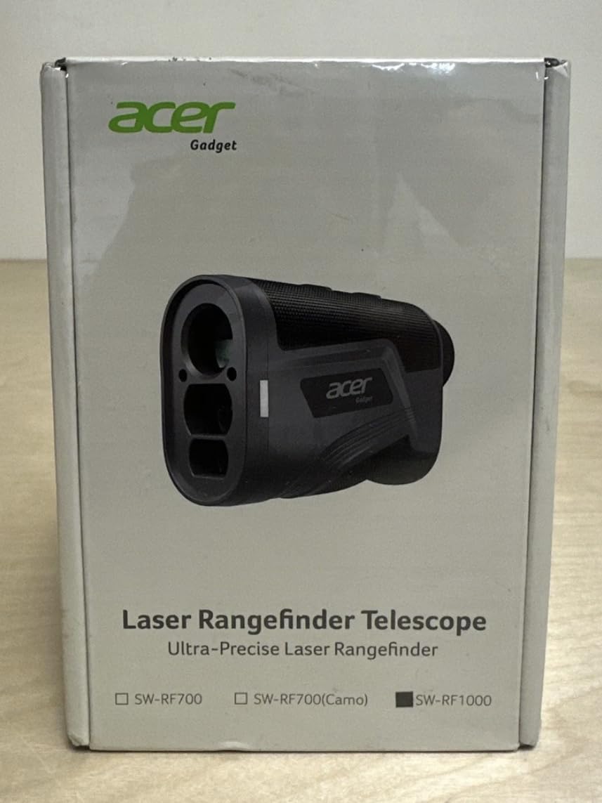 Acer Gadget Golf Rangefinder with Slope On/Off, 800/1200Yards, 6X Magnification with Flag Pole Locking Vibration, Rechargeable Battery with Magnetic Stripe customer photo 1