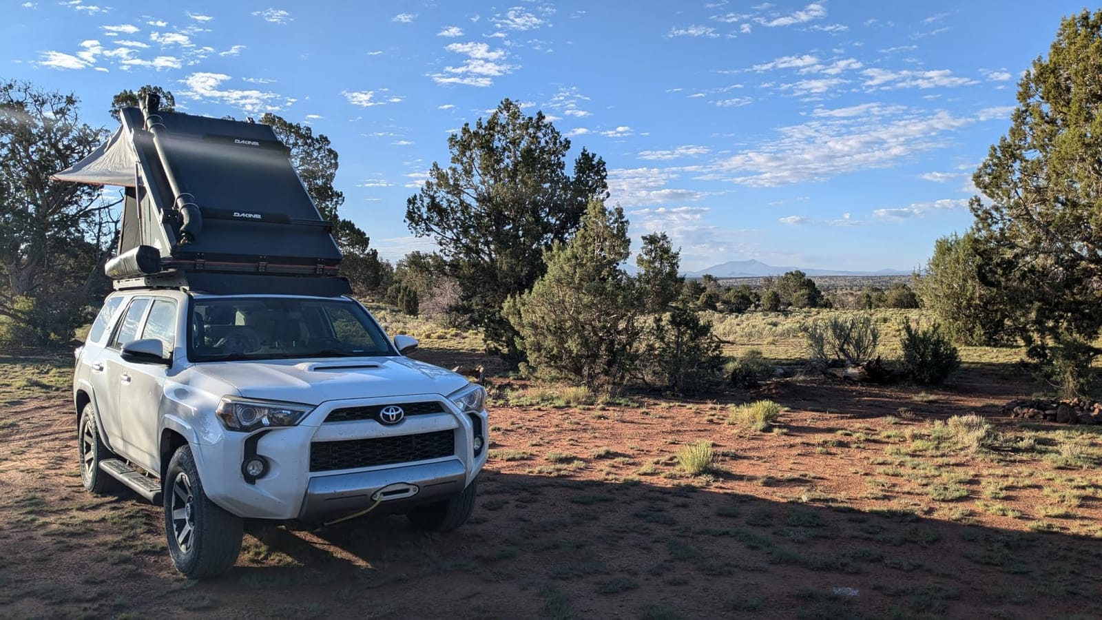 Adventurer Pro Rooftop Tent Hard Shell, 2-3 Person Aluminum Roof Top Tent | Detachable Side Awning & Built-in LED Light Strip, Compatible with Truck Jeep SUV Van & Trailer, Pop Up for 4-Season Camping customer photo 2