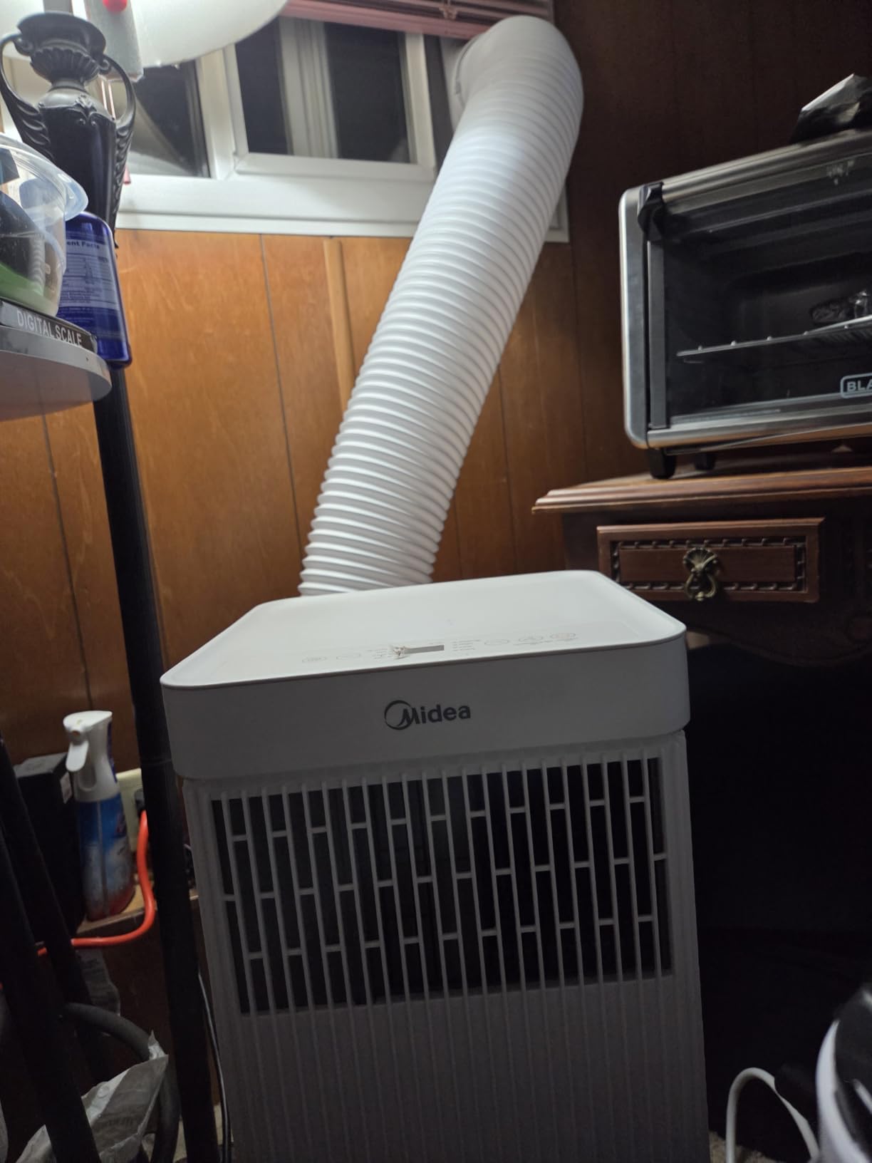 Midea 8,500 BTU ASHRAE Portable Air Conditioner, Cools up to 150 Sq. Ft. | 5,000 BTU SACC Portable AC, Smart APP & Remote Control, with Dehumidifier & Fan mode, Window Kit, Easy-to-use and Install customer photo 2