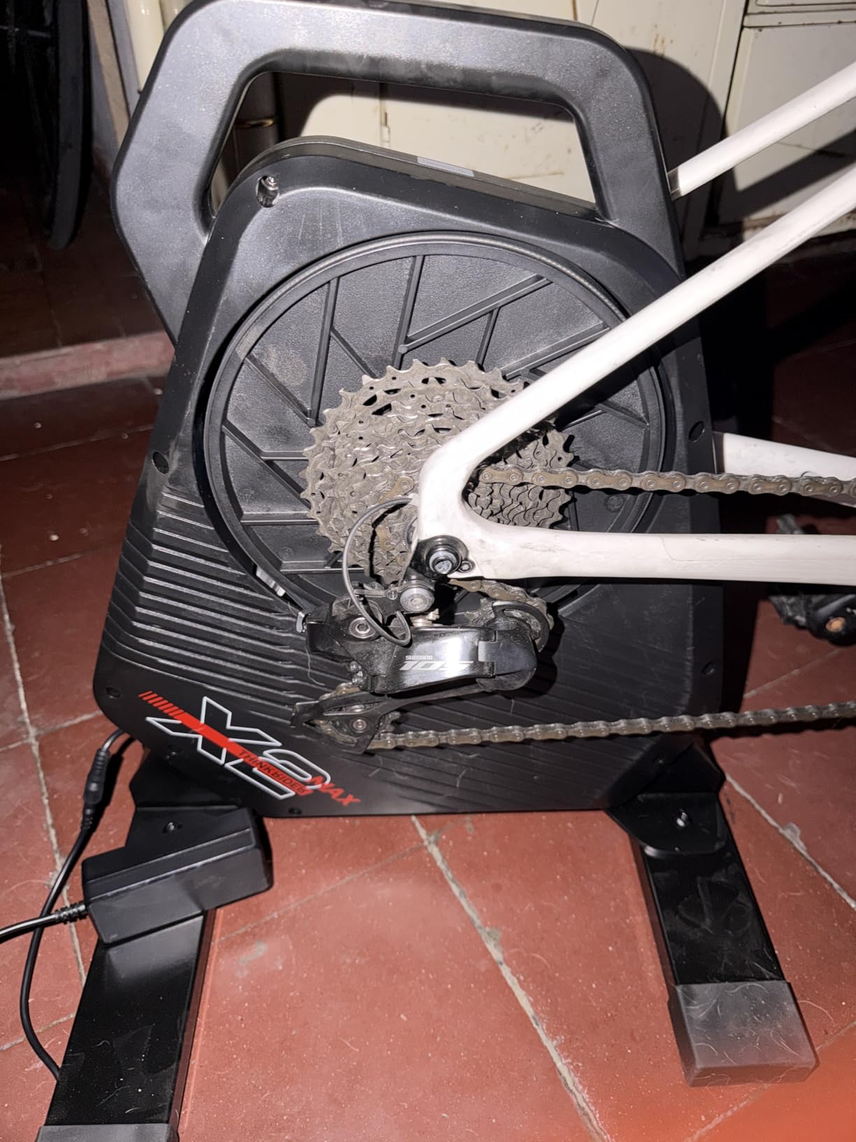 ThinkRider X2Max Smart Bike Trainer, 2000W, Simulates 18% Slope, ANT+ & BLE, Compatible with Zwift customer photo 1