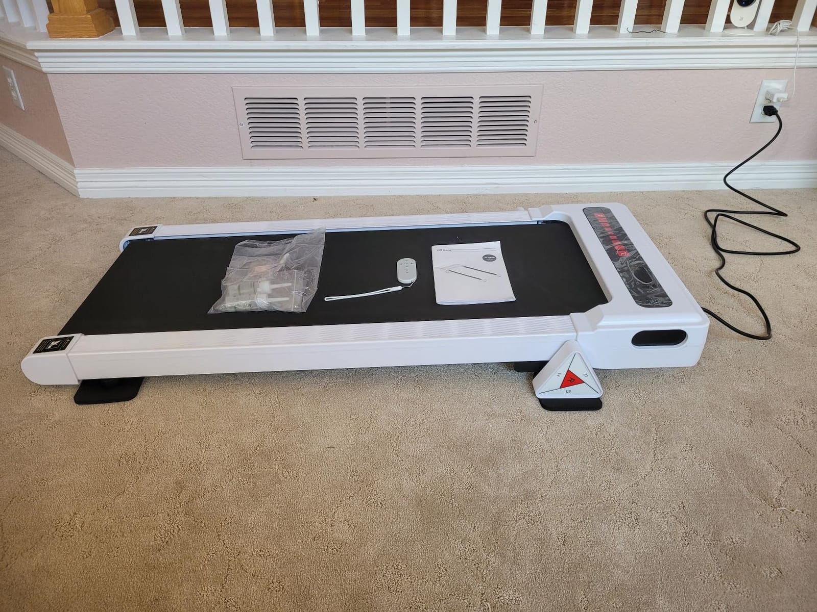 FYC Walking Treadmill for Seniors with Extended Handrails & Deck, Composite Shock-Absorbing Treadmill for Seniors, Optional APP Control, 300 LBS Capacity customer photo 2
