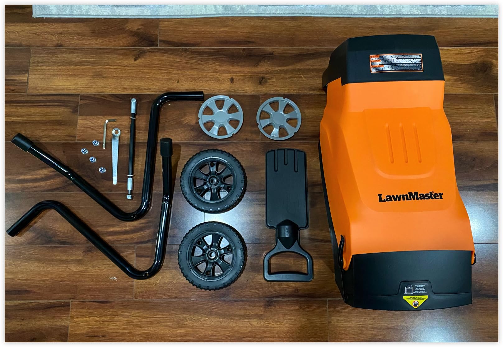 LawnMaster Electric Wood Chipper 1.8'' Cutting Diameter with Bag, FD1503 | 15-Amp, 14:1 Reduction customer photo 1