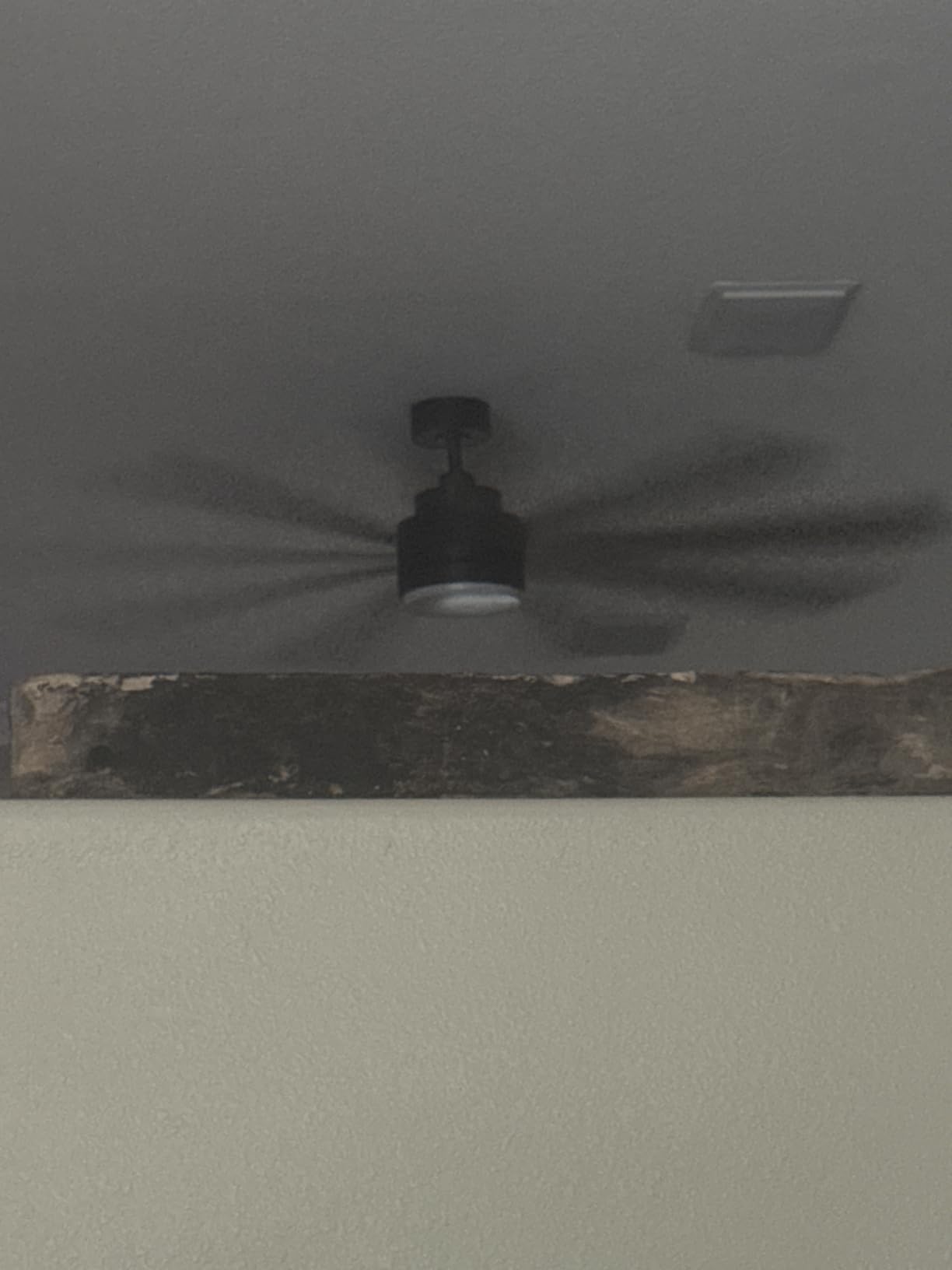 96 Inch Industrial Ceiling Fan with Light, Aluminum Blades, Black | 7,400 CFM, 69 RPM, Alexa & Smart App control, 6 speeds, 3 color temperatures, wide high-ceiling spaces, DC motor customer photo 1