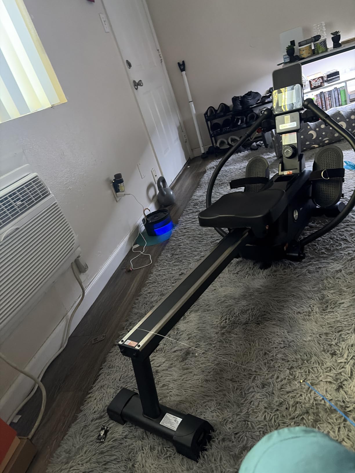Merach RS3 Scull Rowing Machine for Home, Simulate Real Row, Ergonomic Seat | 16 Levels Quiet Magnetic Resistance, Multiple Rower Modes, Full-Body Workout, Multi-App Support, Max 350 lbs Capacity customer photo 1