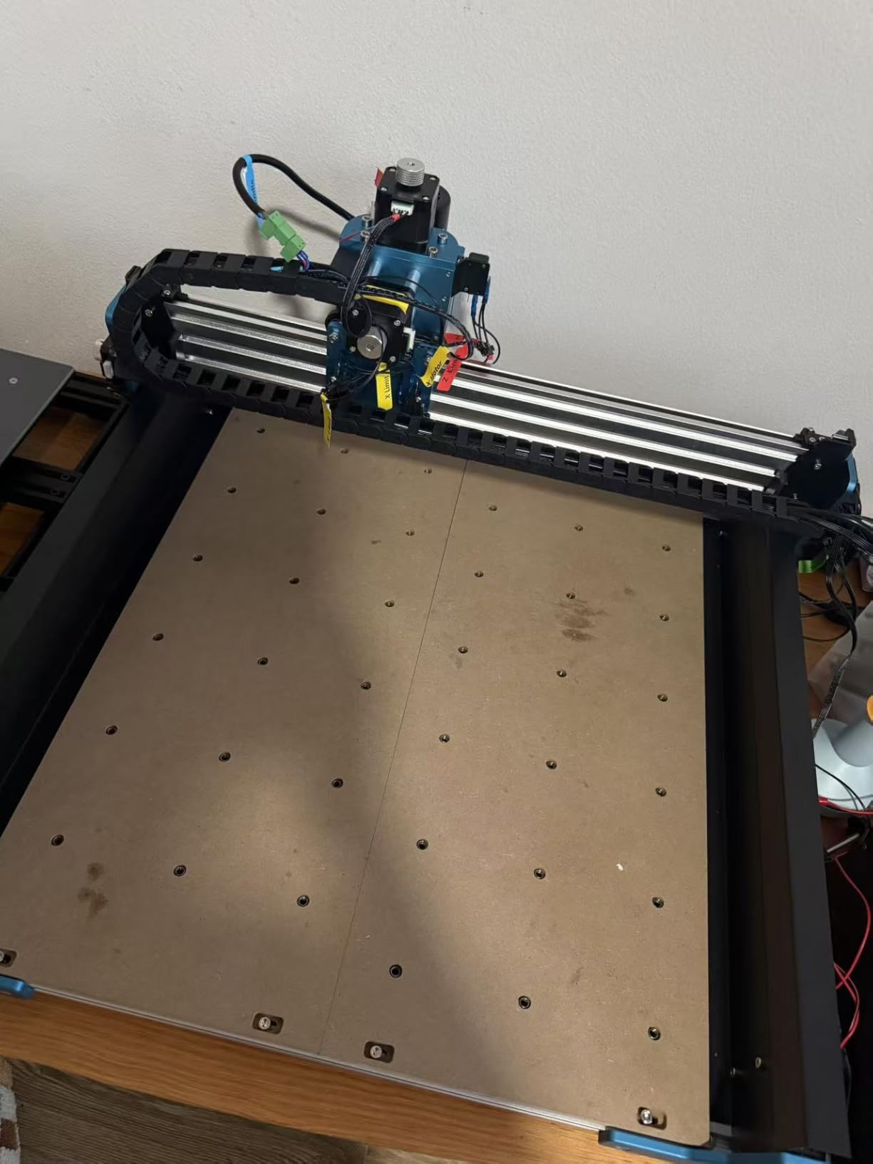 CNC Router Machine 4040-PRO for Metal Acrylic Cutting Milling, GRBL Control Engraving Machine with 500W Spindle, Lead Screw Driven, 3 Axis Engraving, Working Area 15.7'' x 15.7'' x 2.9'' customer photo 1
