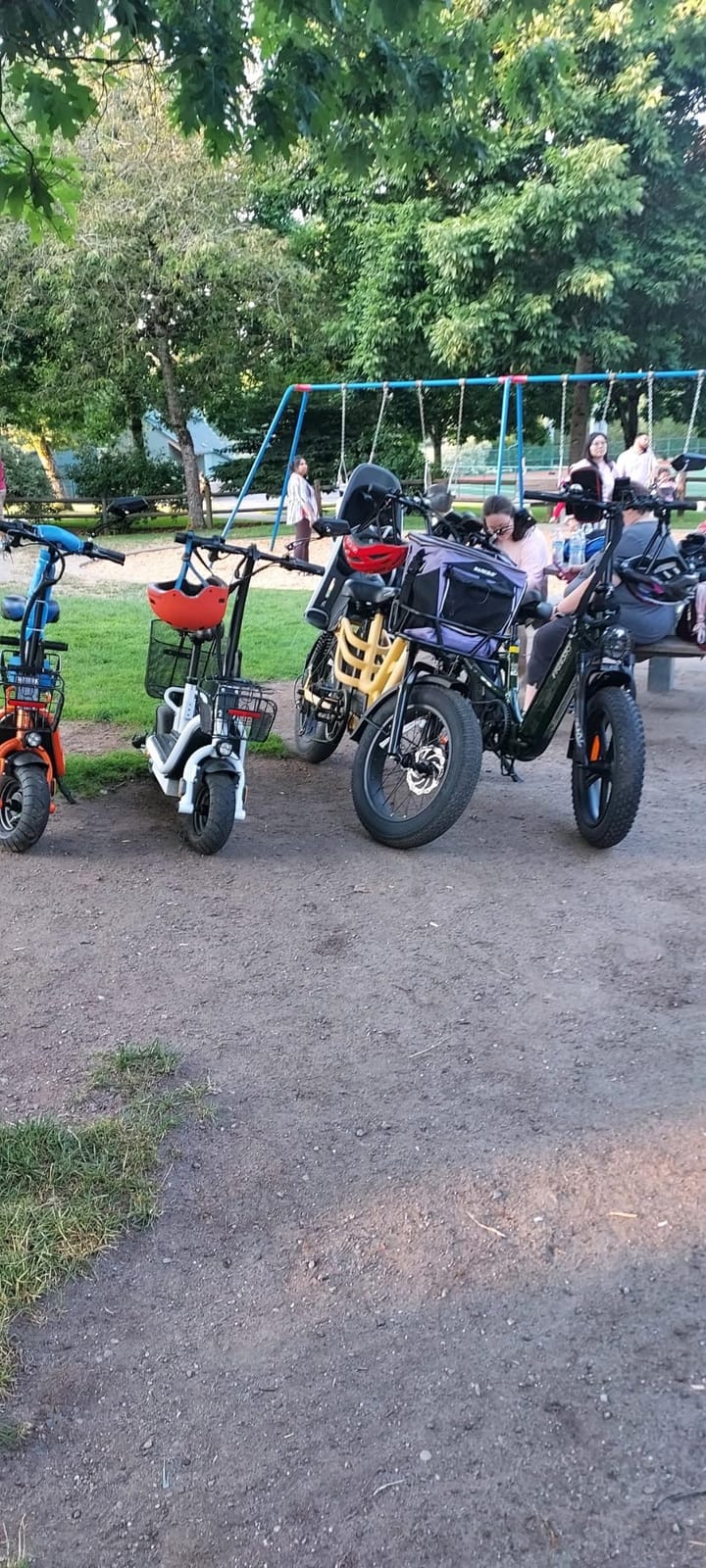 FREESKY Ranger Air 3500W AI Dual Motor Electric Bike for Adults | 105mile Long range Ebikes, 34MPH, UL2849/2271 certified by TUV, Full suspension, 26' fat tire, Step-thru, Mountain, hunting, gravel customer photo 2