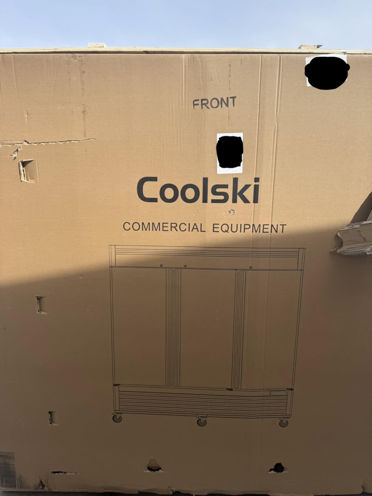 Coolski Commercial Freezer 82