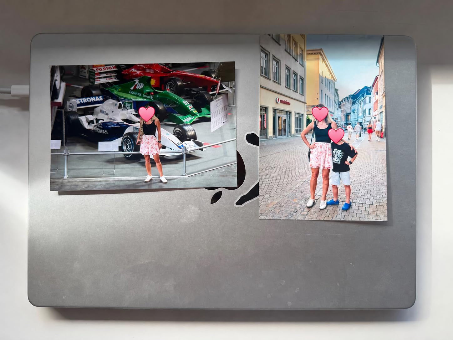 Liene Amber M110 Bluetooth Photo Printer 80 Sheets, Portable Photo Printer for iPhone, Thermal Dye Sublimation, Picture Printer 60 Sheets 4x6 Paper & 20 Sheets 3