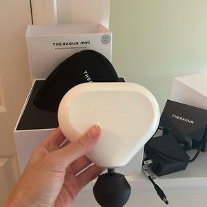 TheraGun Mini (3rd Generation) by Therabody - Ultra-Portable Massage Gun and Travel Essential for Fast, Effective Pain and Tension Relief Anywhere (Black) customer photo 1