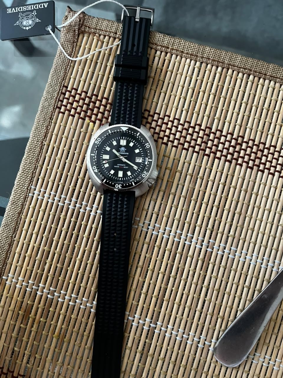 Automatic Watch Diver 200 M Mens Watch Luminescent Mechanical NH35A Analog Stainless Steel customer photo 2
