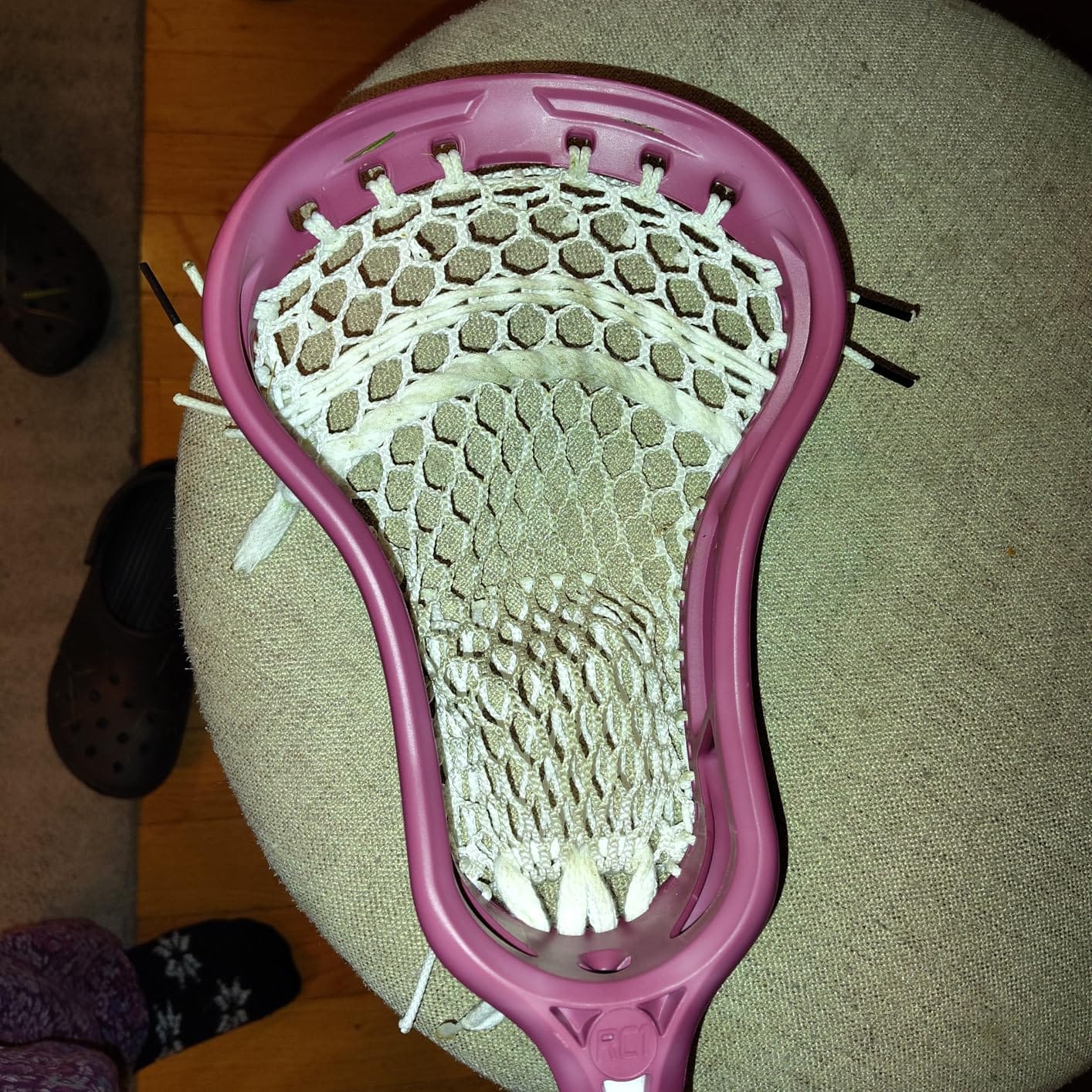 8TIMBER RC1 Lacrosse Head - White Unstrung - Relax Collections Elite Lacrosse Men's Stick customer photo 1