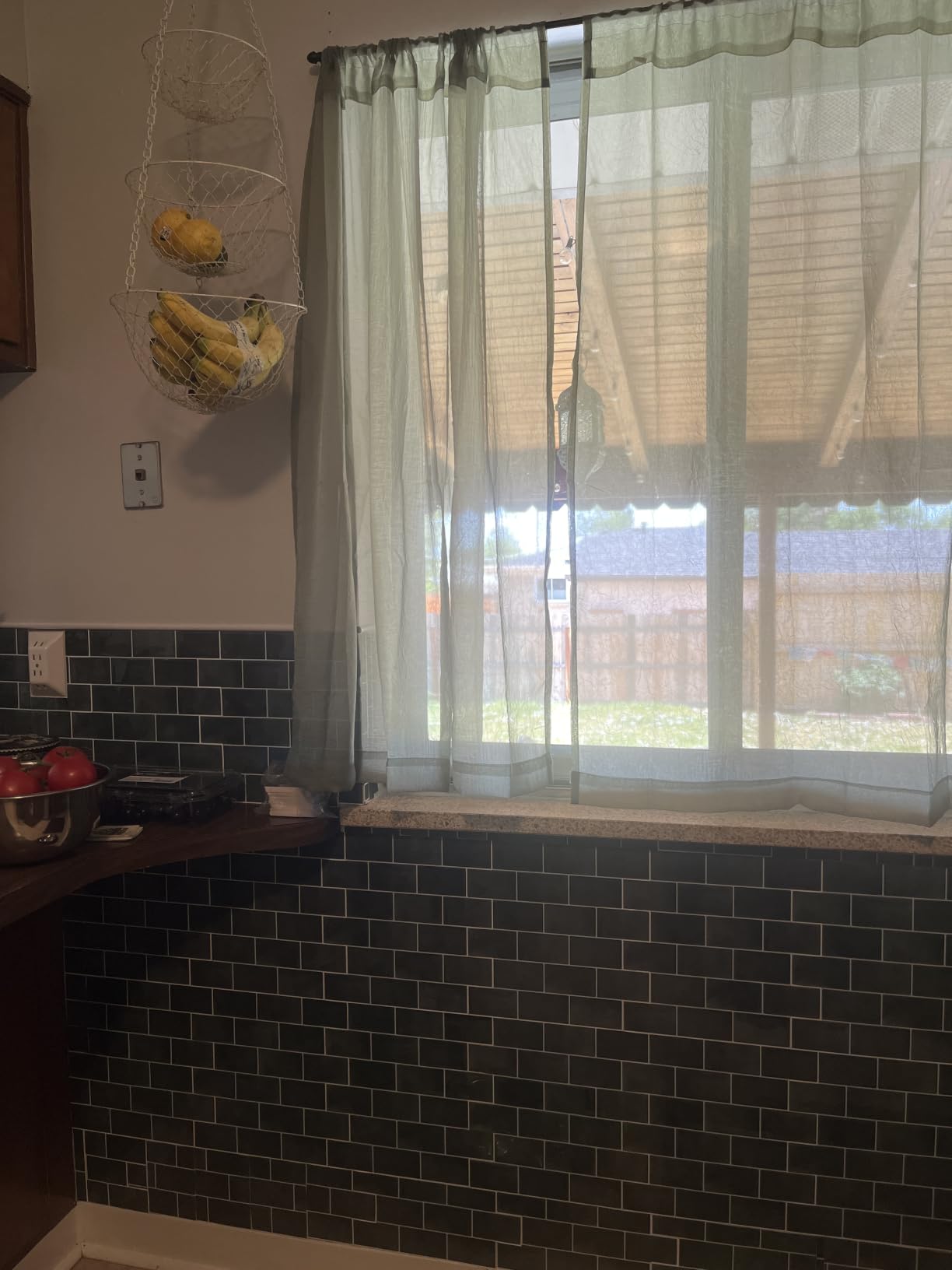 Black Peel and Stick Backsplash Subway Tile for Kitchen 10-Sheet | Thick, Self Adhesive, Wall, Sticky, Brick, for Bathroom, Laundry, Sink, 12