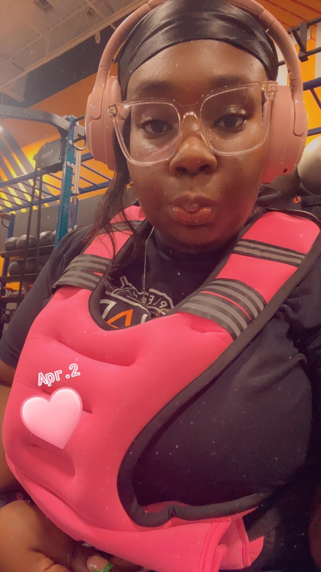 BAGAIL Adjustable Weighted Vest for Women 4-10lb/12-18lb/20-32lb, Comfortable U-Neck Rucking Vest with 6 Removable Weights, Storage Pocket and Reflective Strips for Walking, Jogging, Weight Loss customer photo 2