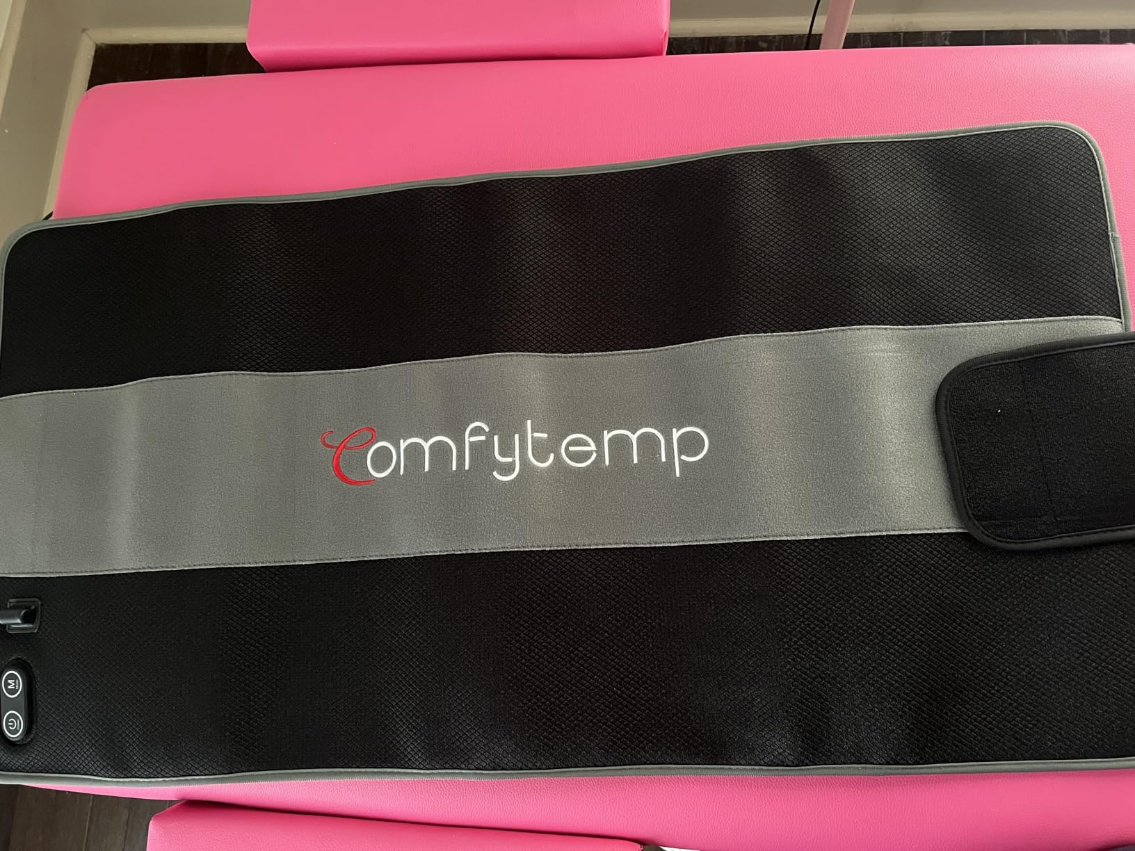 Comfytemp 33'' x 17'' XXL Red Light Therapy Mat for Body, Wearable Near Infrared Light Therapy Pad, Flexible Light Blanket with Timer, 660nm & 850nm Light Blanket for Back Belly Knee Joint Muscle customer photo 1