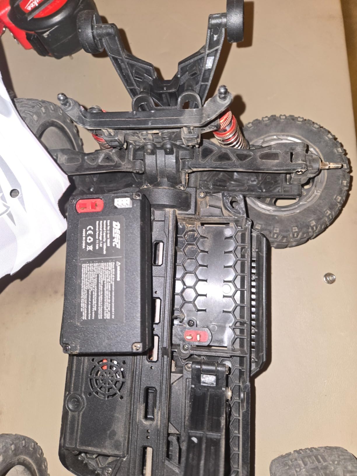 DEERC 9309E RC Cars for Adults 40KPH, All Terrain Fast Remote Control Car | 1/16 Remote Control Monster Truck, 2.4Ghz 4WD Waterproof Electric High Speed Car, Monster Truck W/2 Batteries customer photo 2