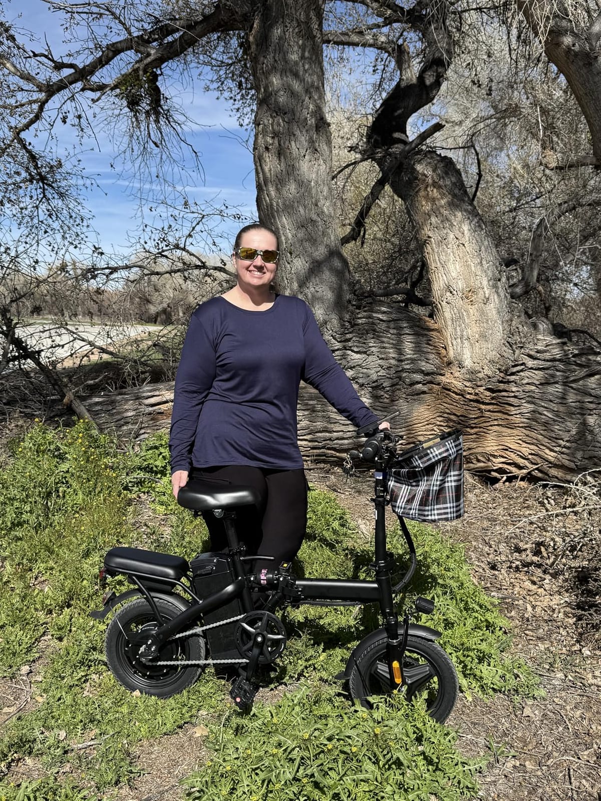 LELEKUAI Electric Bike for Adults and Teens, 520W-1200W Motor, 20-28MPH, 32 Miles Range, 48V 10Ah Battery, 3-Level Pedal Assist, 14