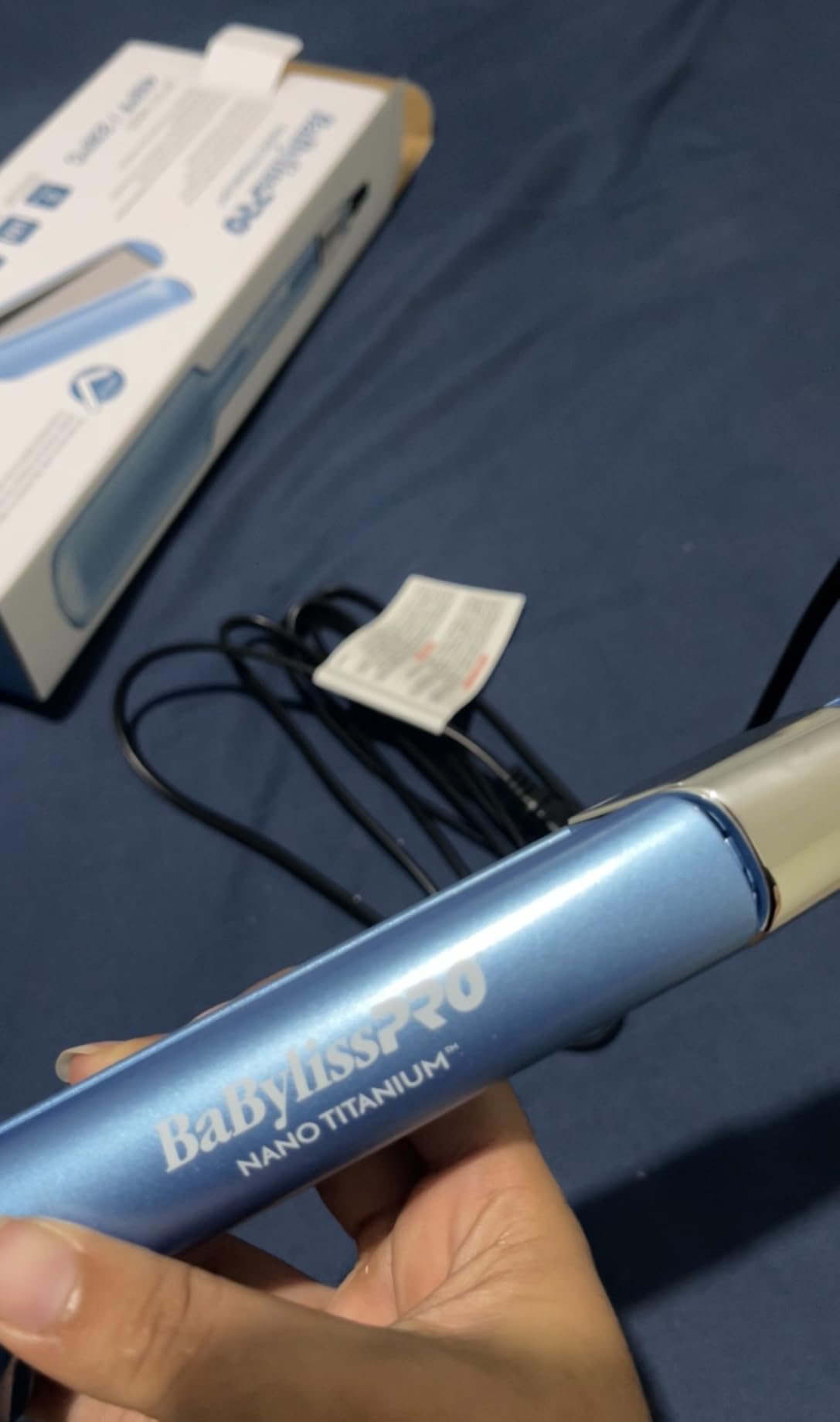 BabylissPRO Nano Titanium Ultra-Sleek Hair Straightener, Flat Iron for All Hair Types customer photo 2