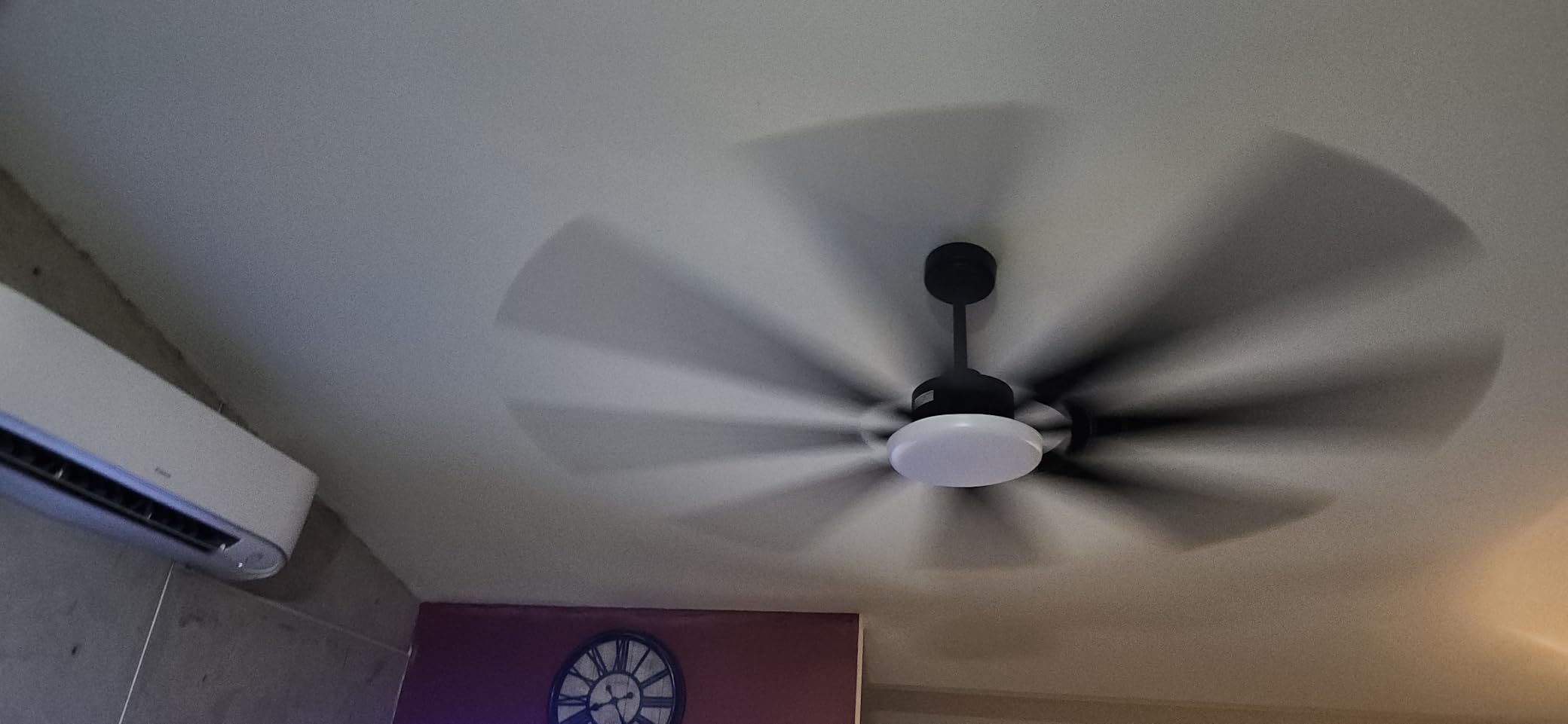 Amico 72 Inch Ceiling Fans with Lights and Remote, Black Large Ceiling Fan | Reversible DC Motor, 6 Speeds, Timer, Dimmable 3CCT LED, Quiet Indoor/Outdoor for Living Room, Patio customer photo 1