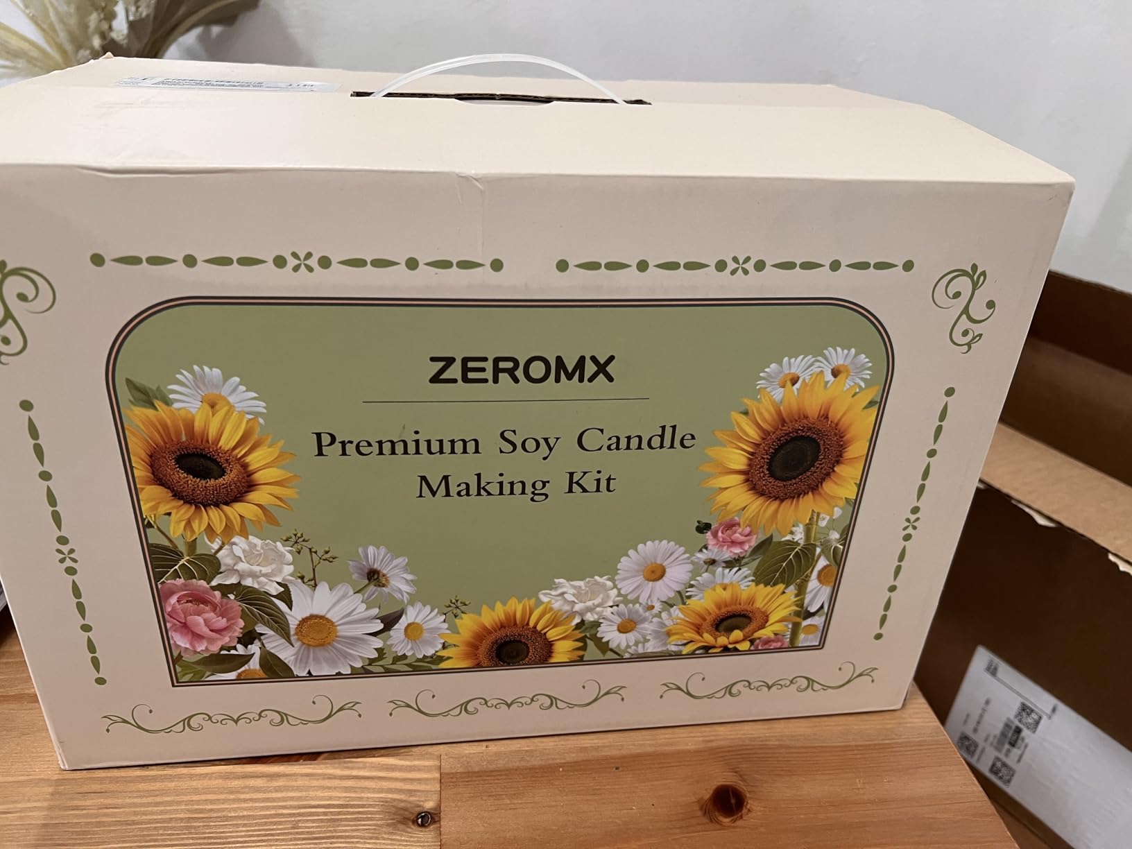 ZEROMX Candle Making Kit for Adult Beginners with Digital Wax Melting Pot | Premium candle craft supplies featuring candle molds & gift boxes. Complete DIY set for home decor and gift giving. customer photo 1