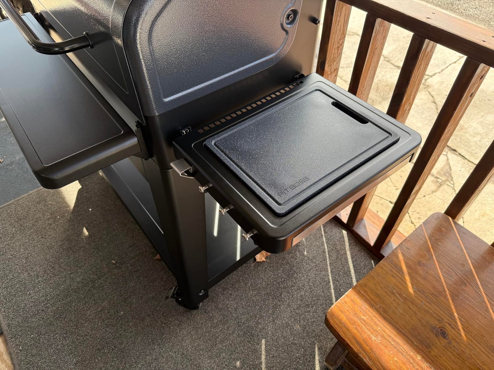 PIT BOSS 1600 Navigator Series WiFi & Bluetooth Wood Pellet Grill & Smoker, Flame Broiler and Touchscreen Controller, 1,593-Sq. in. Cook Space, 180°F to 500°F Temp Range, Meat Probe, 30 lb. Hopper customer photo 2