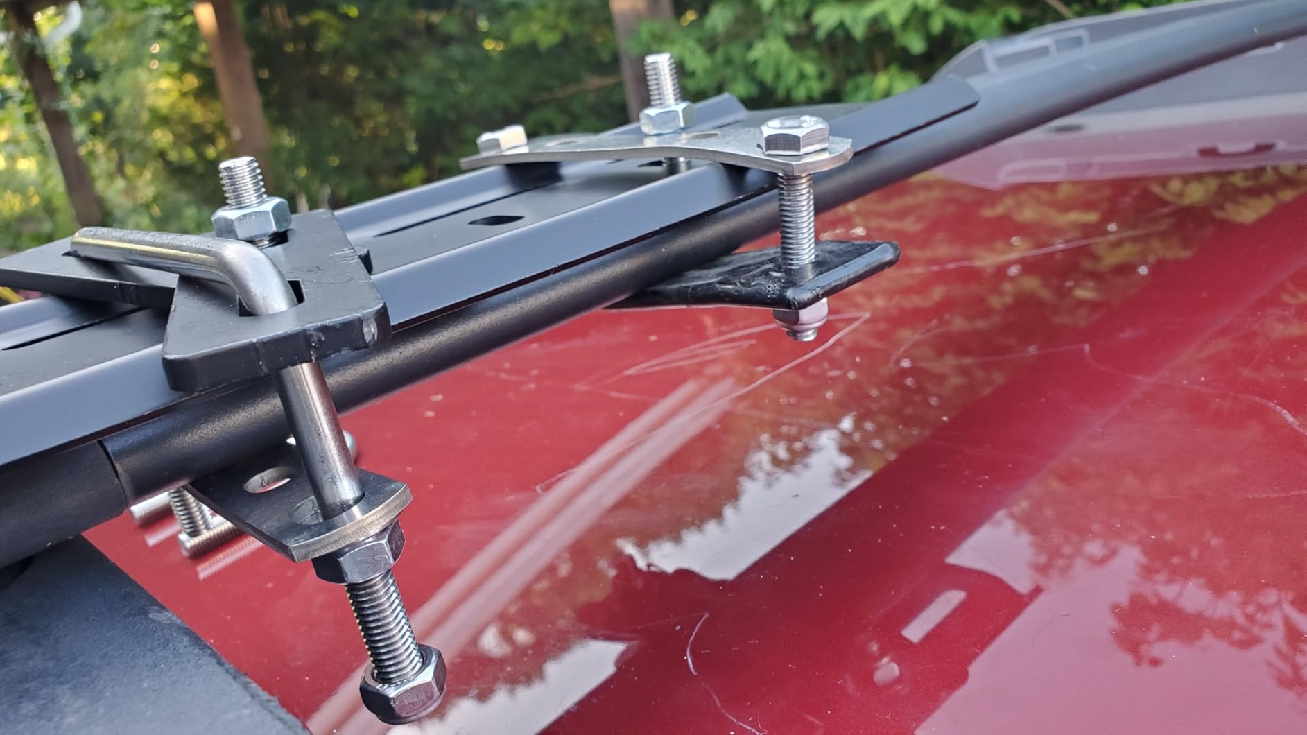 Naturnest 270 Car Awning Plus, Waterproof Windproof UV-Resistant Retractable Awning with LED Light for Camper, 270 Degree Manual Retractable Side Awnings for Truck, SUV, Jeep, Van - Driver Side customer photo 1
