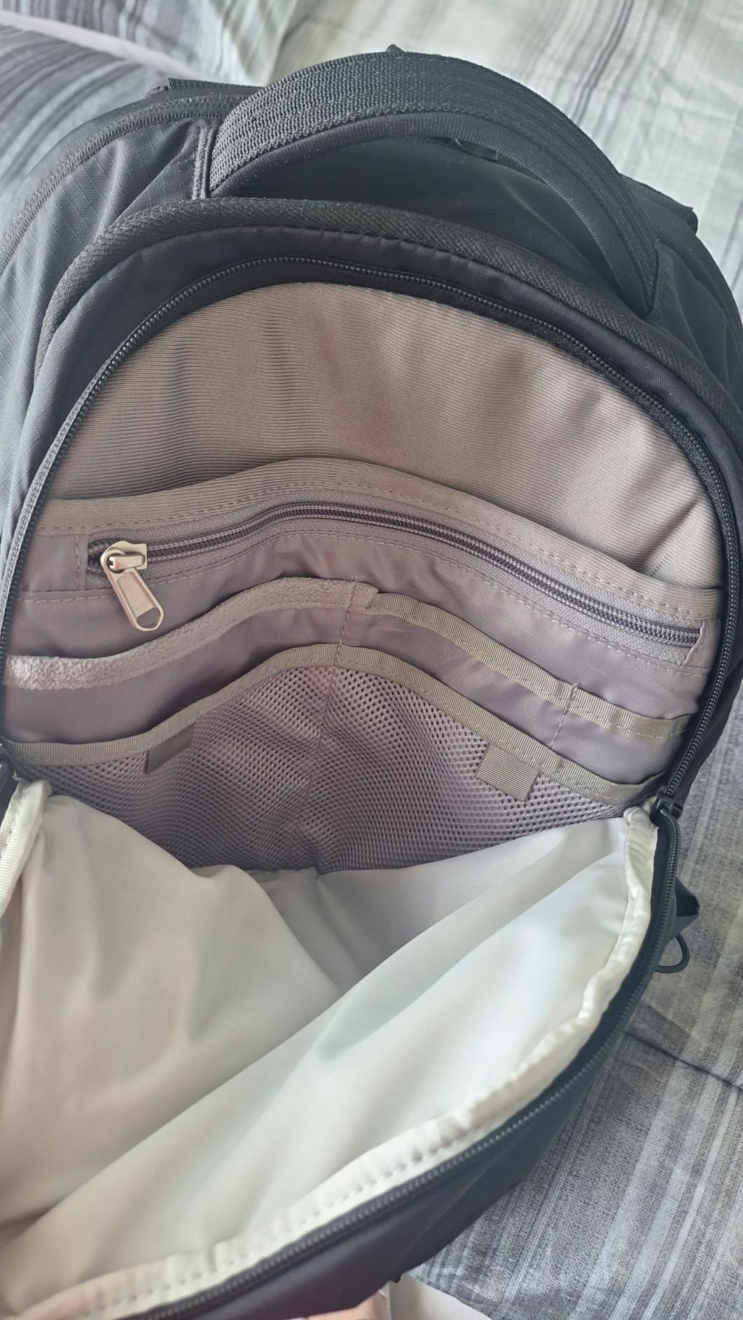 The North Face Borealis Commuter Laptop Backpack, Granite Gy/Dust Org, OSFA customer photo 2
