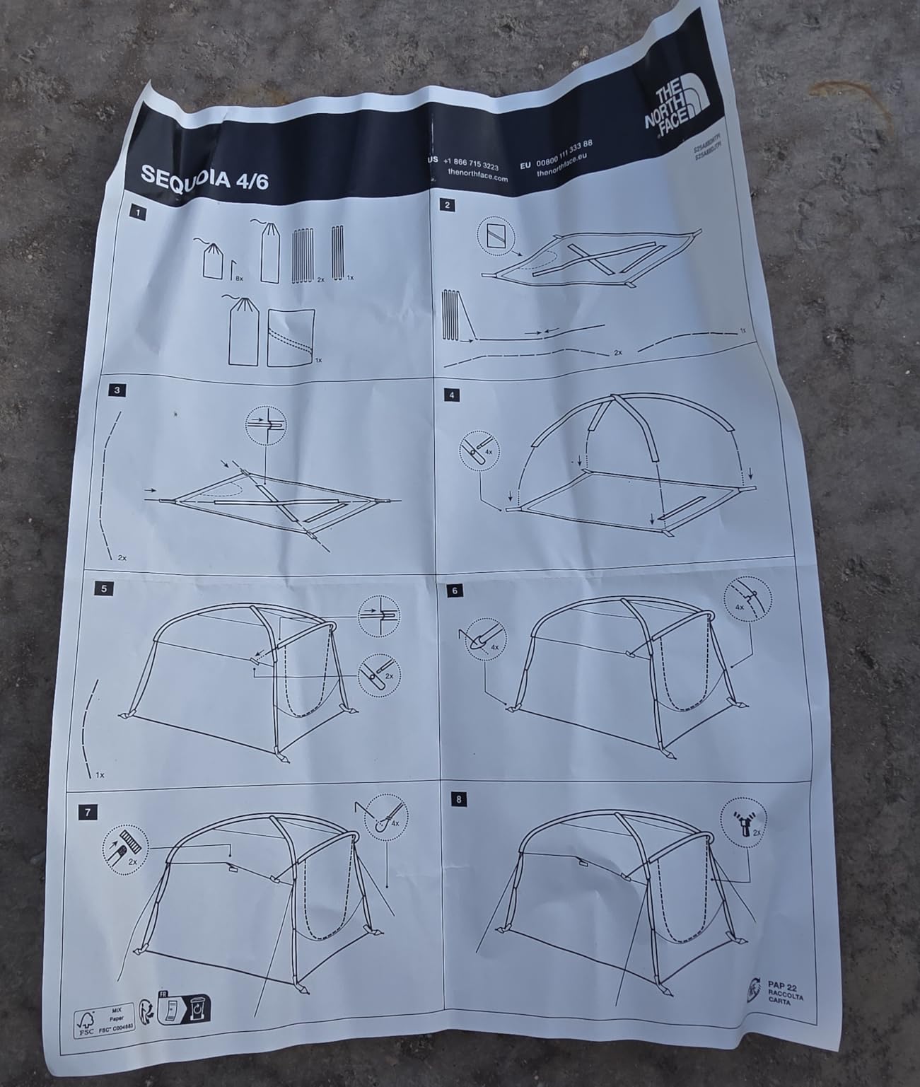 THE NORTH FACE Sequoia Tent | Waterproof Camping Tent, Spacious & Easy to Set Up, Front & Back Zipper Doors, Side Windows customer photo 1