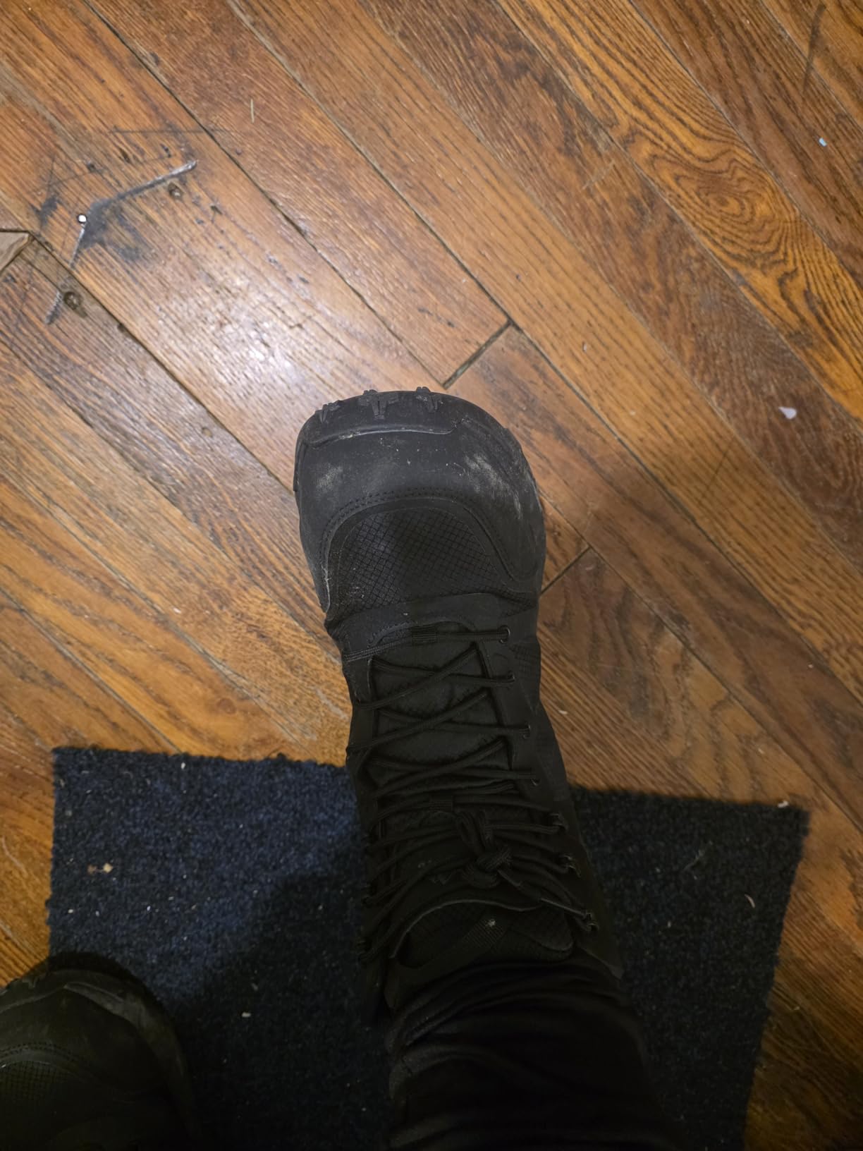 NORTIV 8 Men's Composite Toe Work Boots Lightweight | ASTM F2412-24 & ASTM F2913-24 Safety Boots with Side Zipper for Construction & Warehouse, Metrostrike-Nano customer photo 1