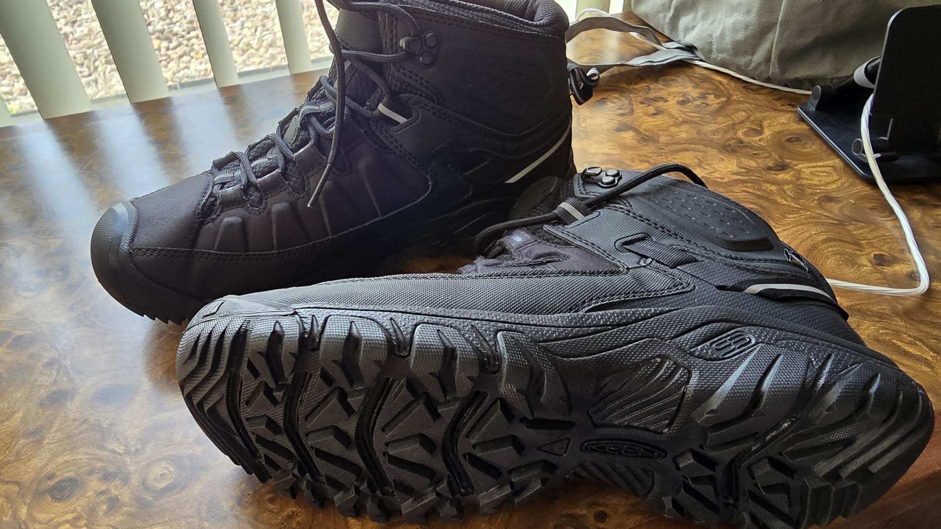 KEEN Men's Targhee EXP Mid Height Waterproof Hiking Boots customer photo 1