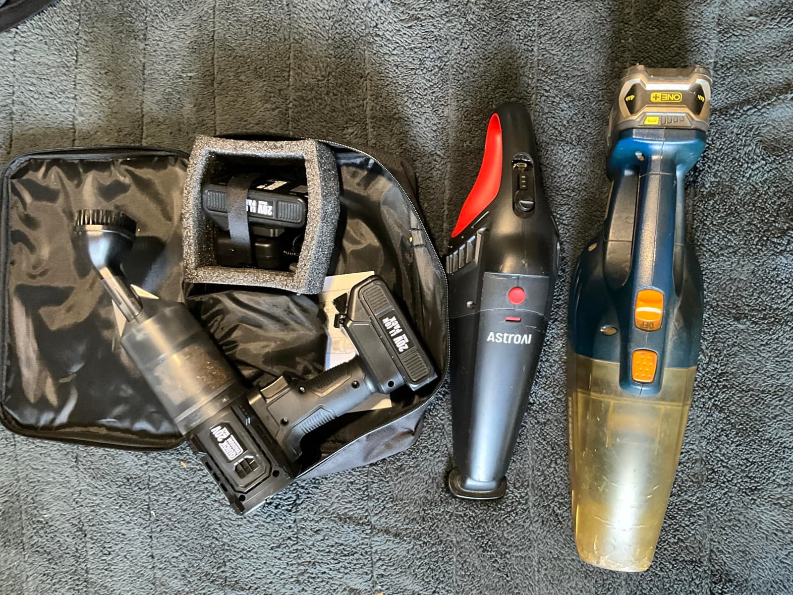 Car Vacuum Cordless, 35000PA Strong Suction Handheld Vacuum with 2 Detachable Batteries, 60Min Runtime Portable Vacuum Cleaner for Car Detailing, Pet Hair, Home Couch & Office, 350ML XL Dust Cup customer photo 2