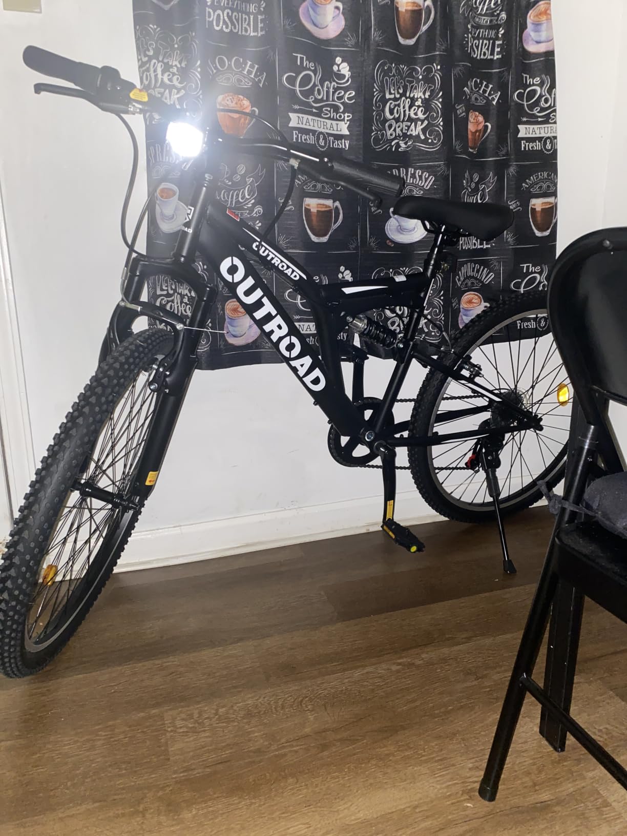Max4out 26 inch Mountain Bike Dual Full Suspension, Outdoor Hybrid Bikes,7-Speed/High-Carbon Steel, for Men Women Adult, MTB Bicycle with Suspension Fork customer photo 2