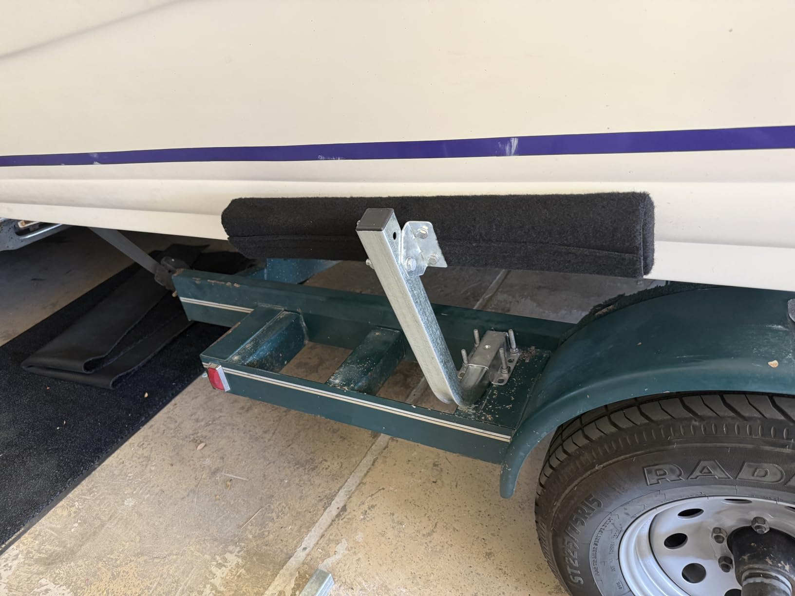 Boat Trailer Side Guide Bunks, 57