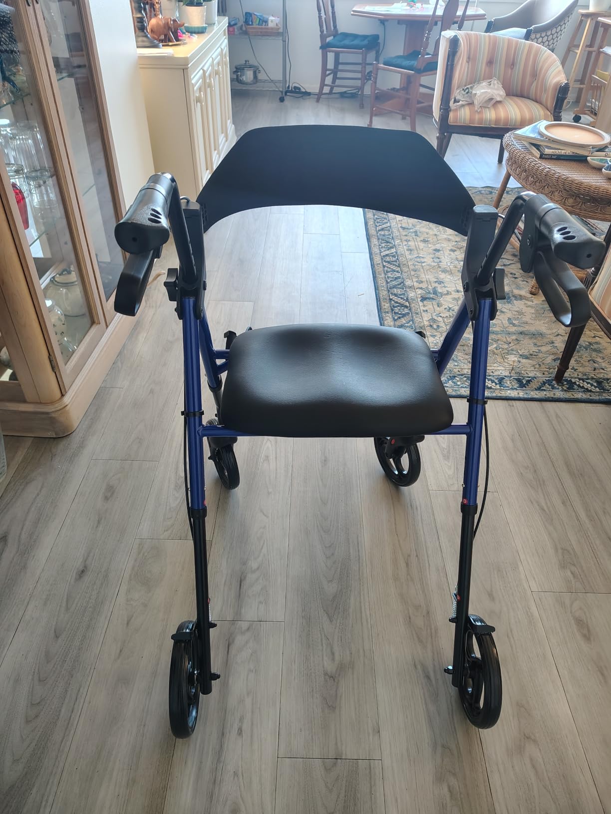 VOCIC Z21 Rollator Walker for Seniors with Seat, 8