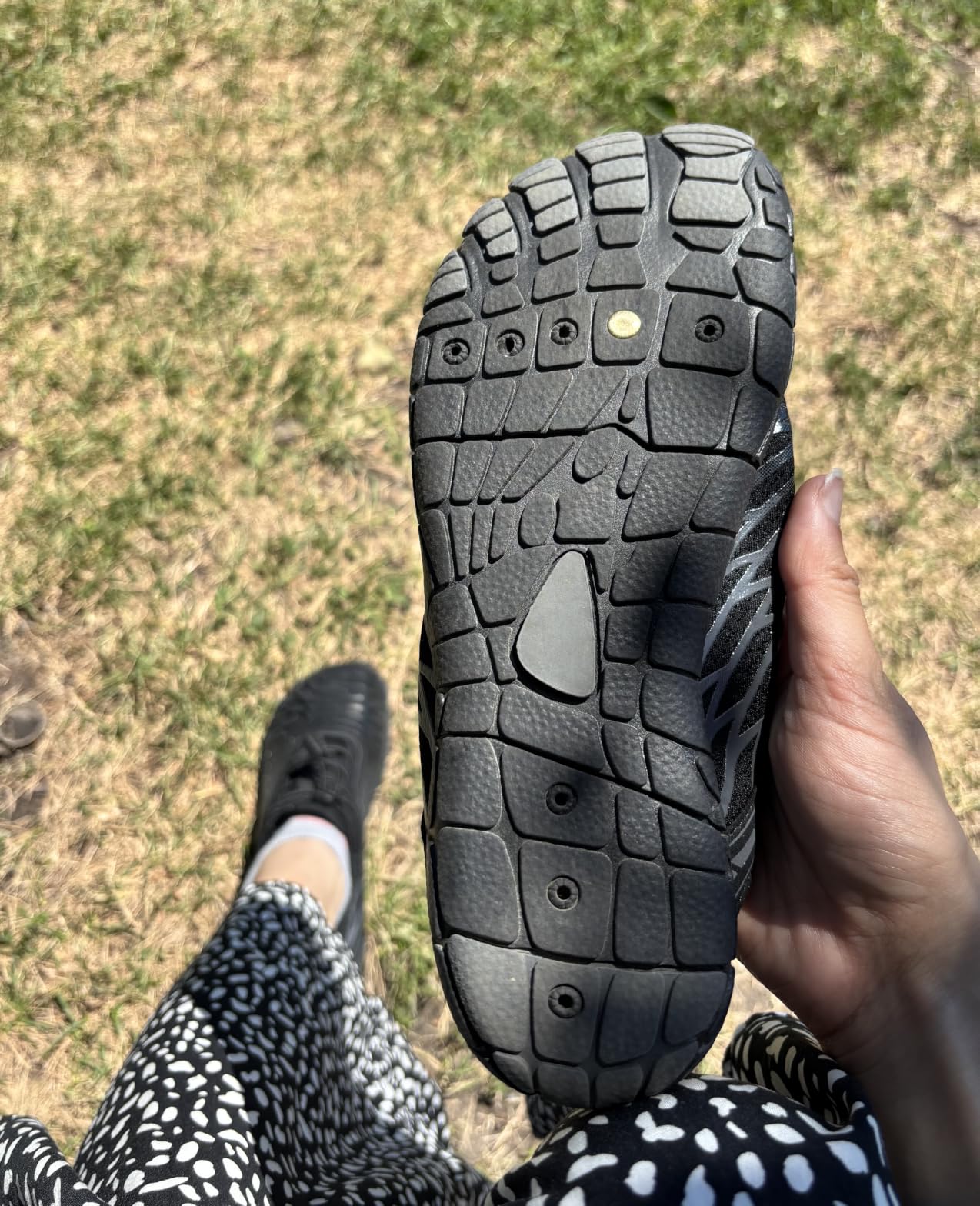 Grounding Barefoot Shoes with Copper, Flexible customer photo 2