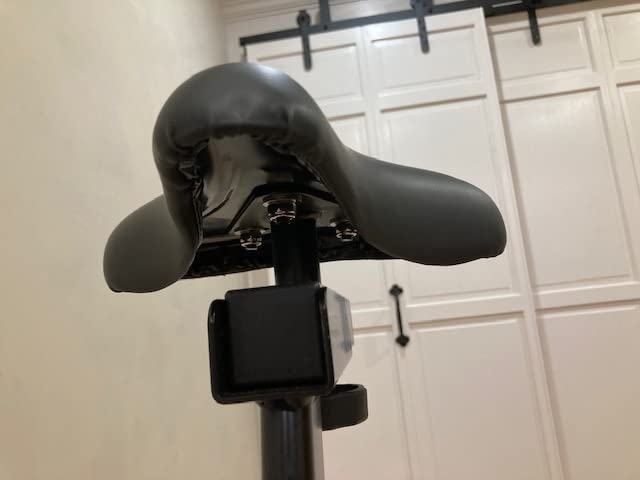 Sunny Health & Fitness Smart Indoor Cycling Bike for Home Cardio Exercise | Free SunnyFit App Connectivity, Magnetic Resistance, Up to 40LB Flywheel, Custom Riding Position, Wide Inseam Range customer photo 2