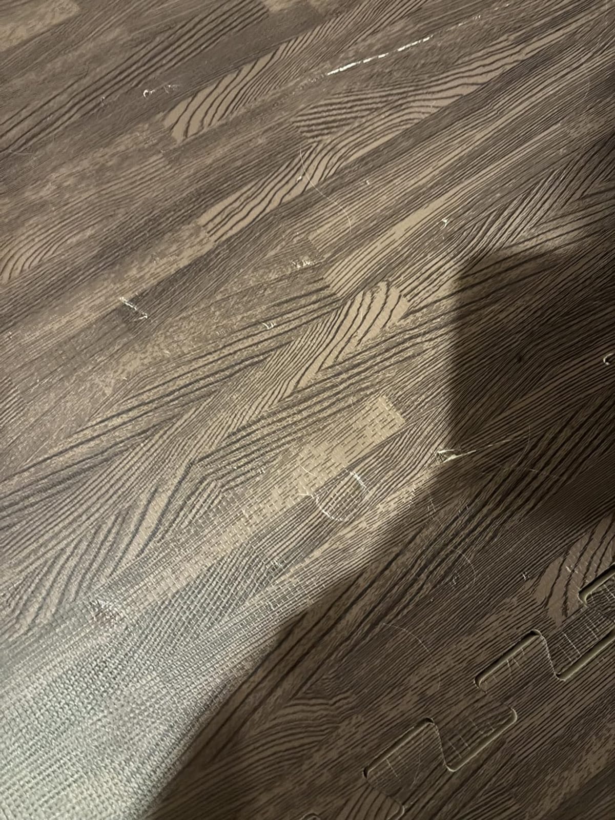 Sorbus Wood Grain Floor Tiles Foam Mat EVA Interlocking Mats Tile 3/8-Inch Thick Flooring Wood Puzzle Exercise Mats w/Borders - Home Playroom Basement, Apartment, Trade Show, Baby, Dance customer photo 1
