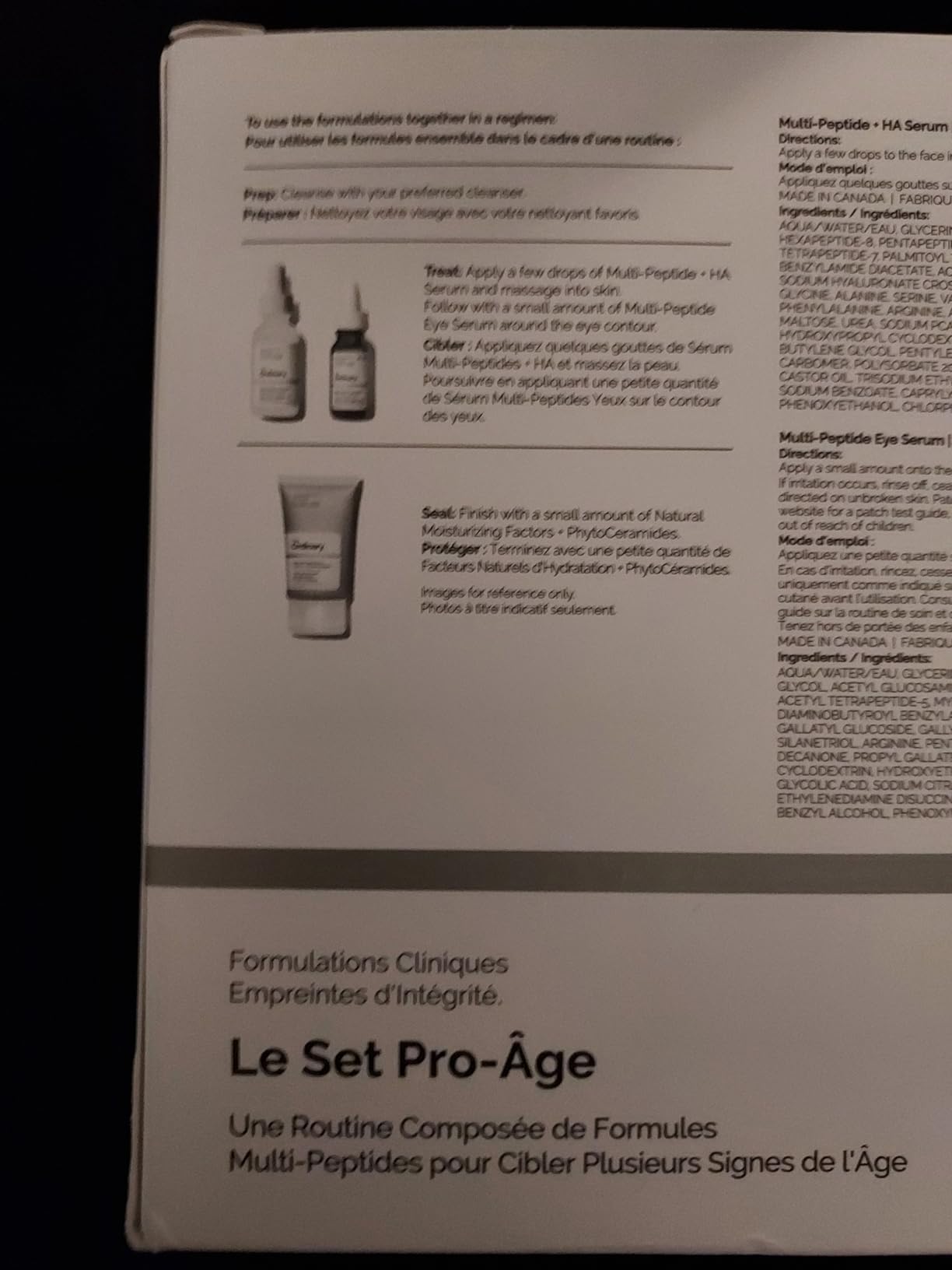 The Ordinary Age Support Set - 3-Step Anti-Aging Skin Regimen with Multi-Peptide + HA, Multi-Peptide Eye Serum, and Natural Moisturizing Factors + PhytoCeramides customer photo 2