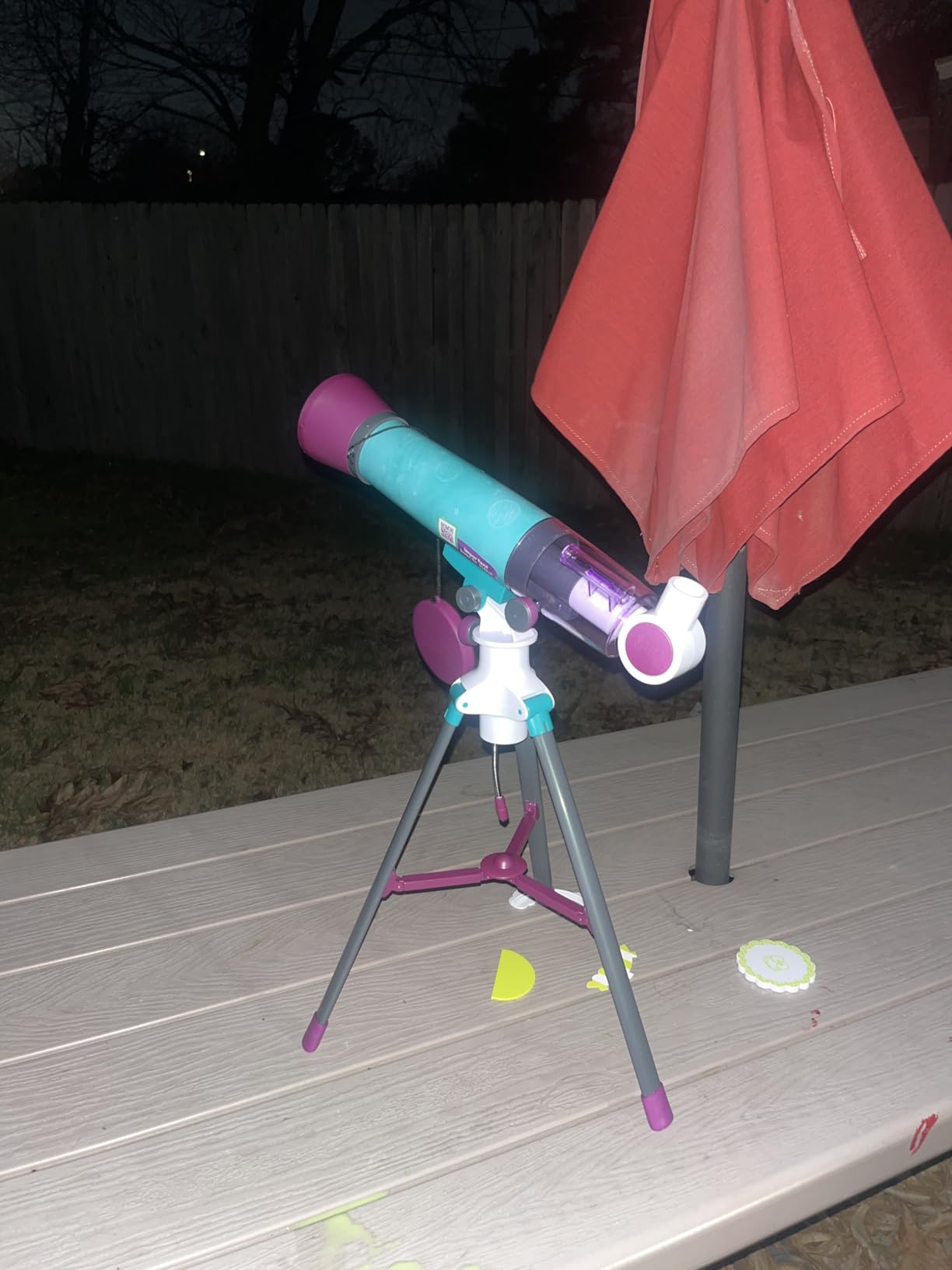 Educational Insights GeoSafari Starview Telescope - Kids Telescope for Beginners, Beginner Astronomy Telescopes, Stargazing & Viewing Planets, Home or Classroom Set, Space & STEM Gifts for Ages 7+ customer photo 1