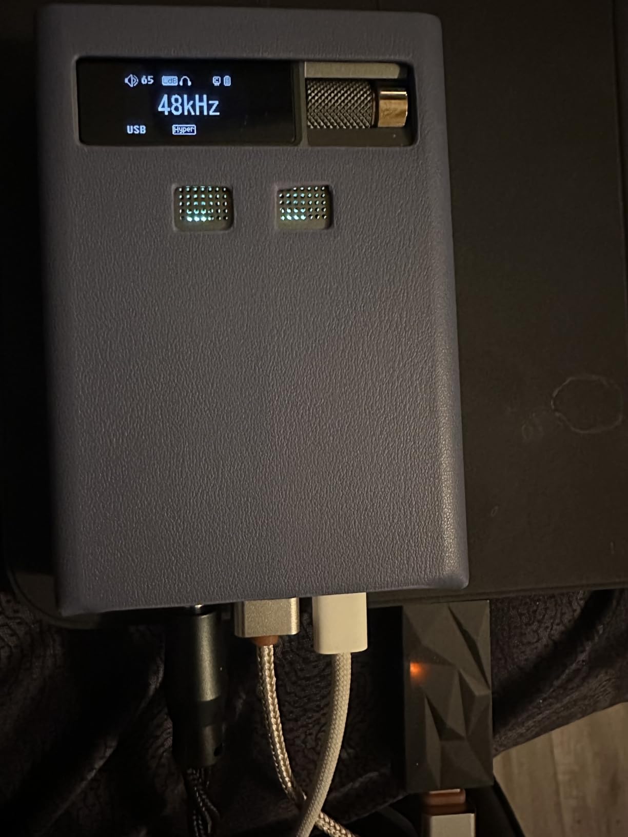 Cayin RU9 Vacuum Tube Portable DAC and Amp customer photo 2