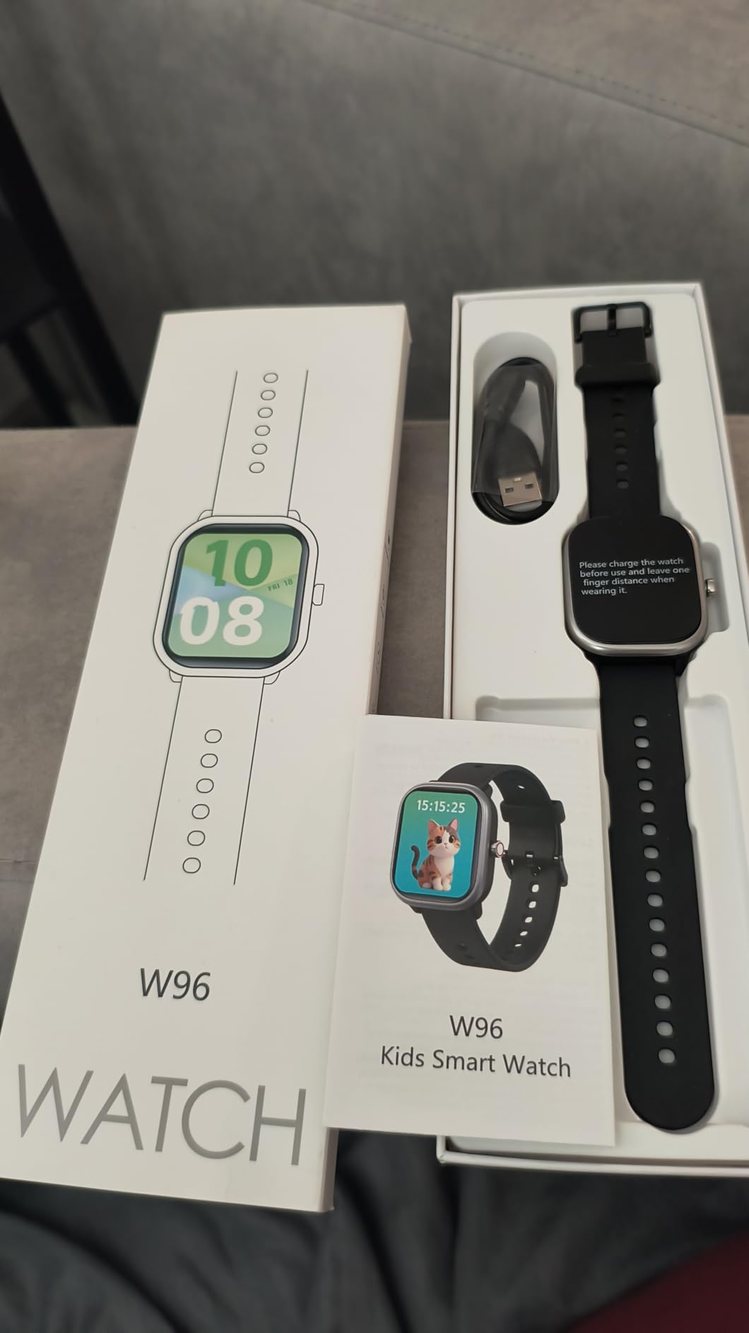 Kids Wach for Girls Boys 6-15 Year Old - Smart Watch for Kids 1.8